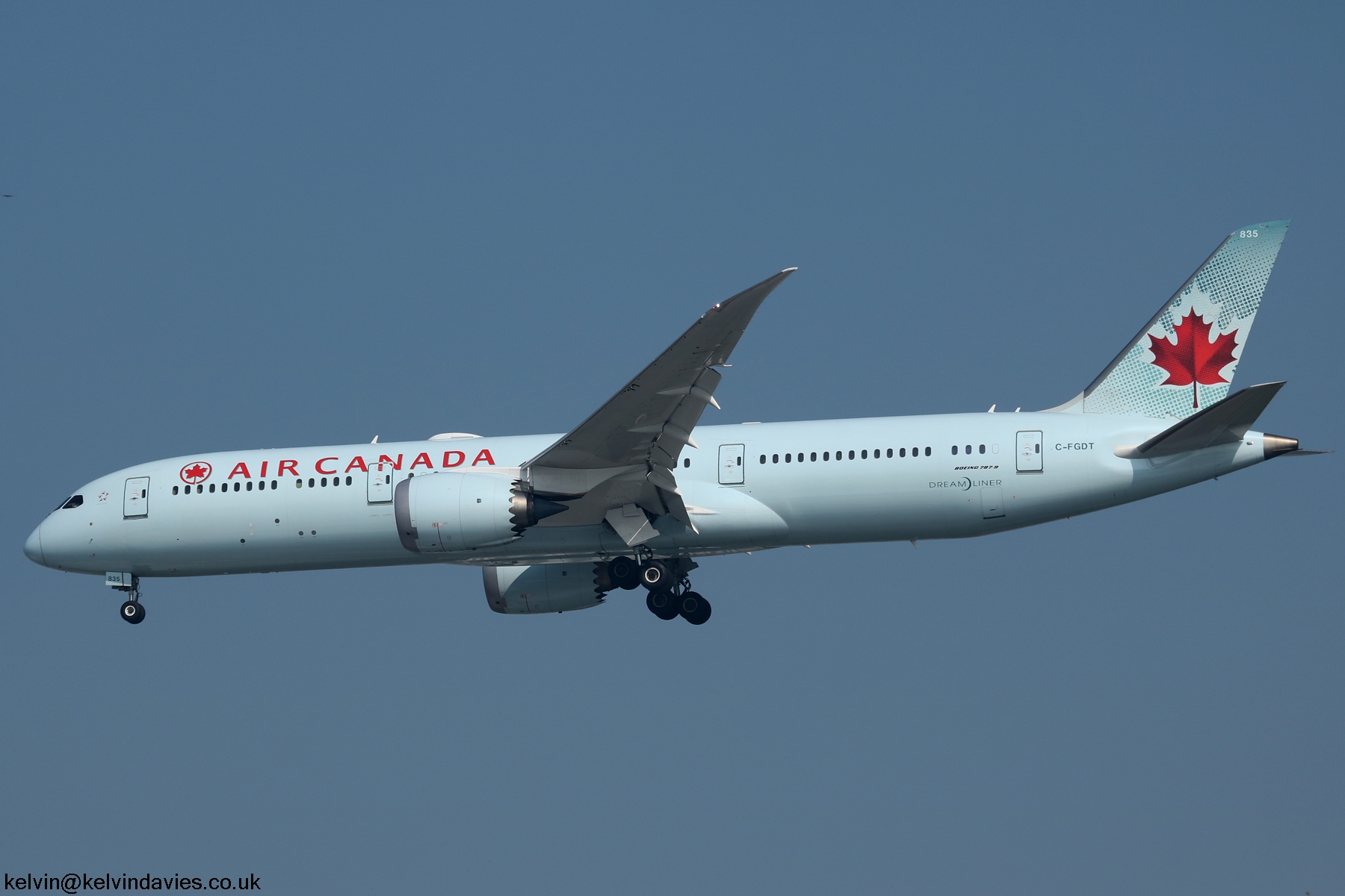 Air Canada 787 C-FGDT