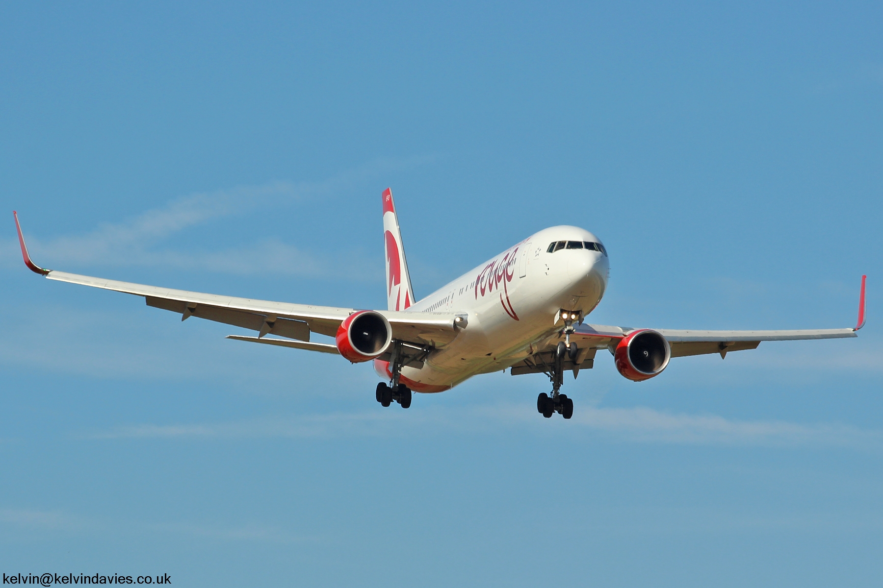 Air Canada Rouge 767 C-FIYA