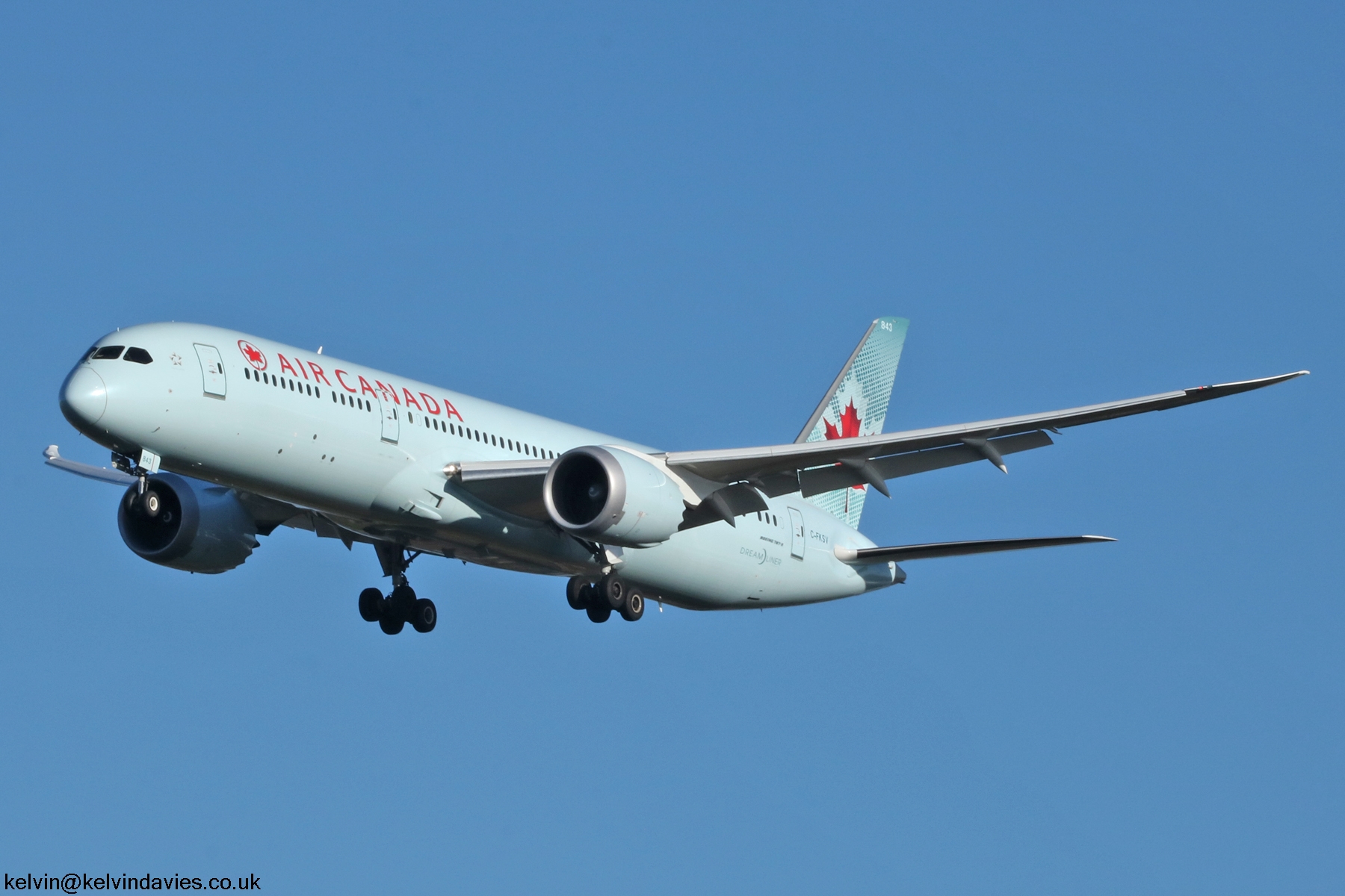 Air Canada 787 C-FKSV