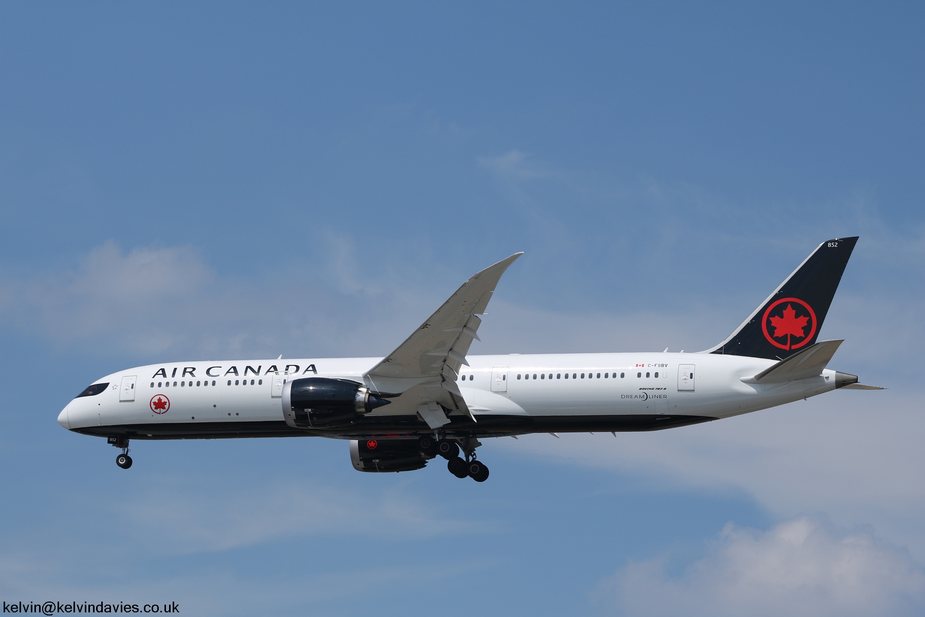 Air Canada 787 C-FSBV