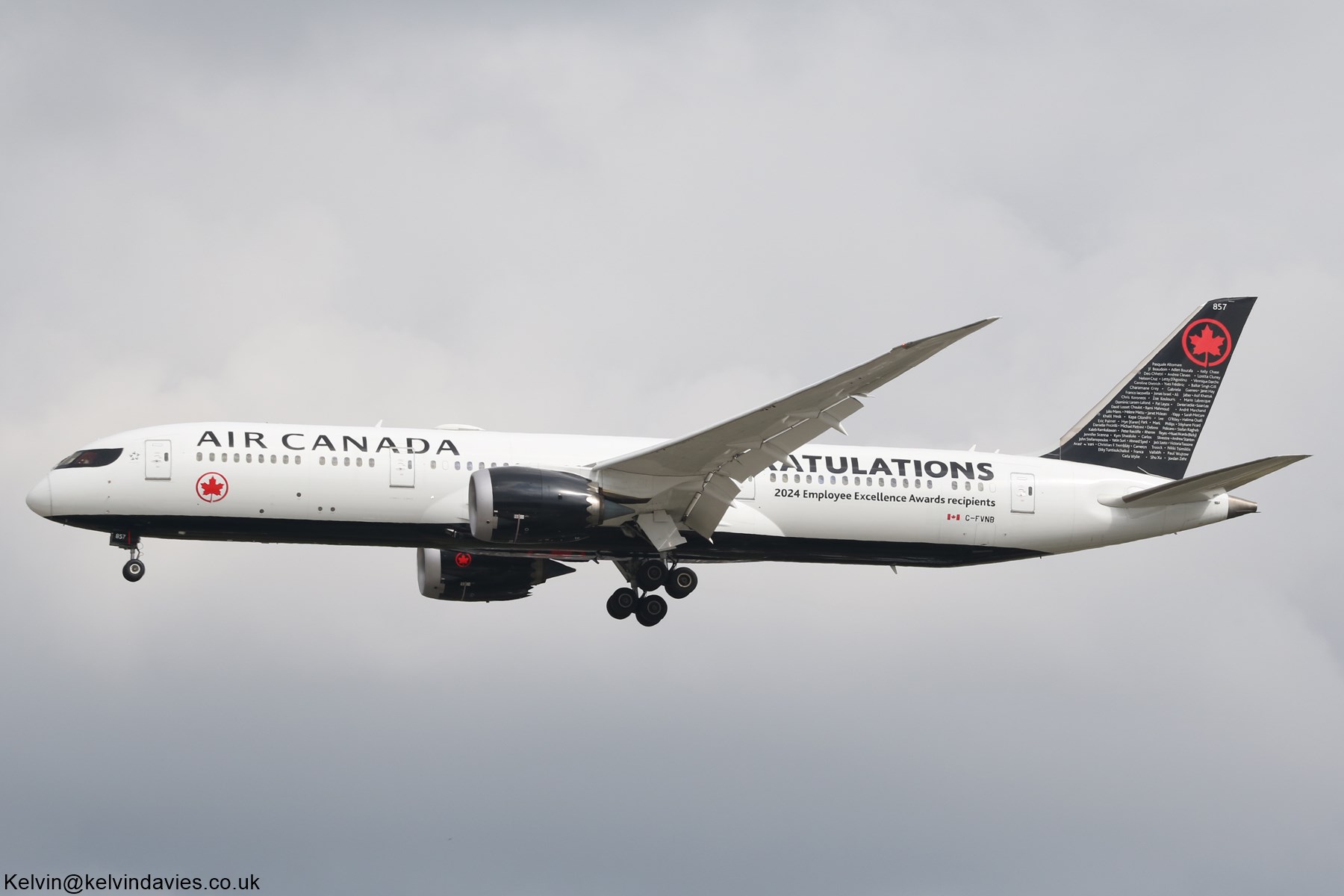 Air Canada 787 C-FVNB