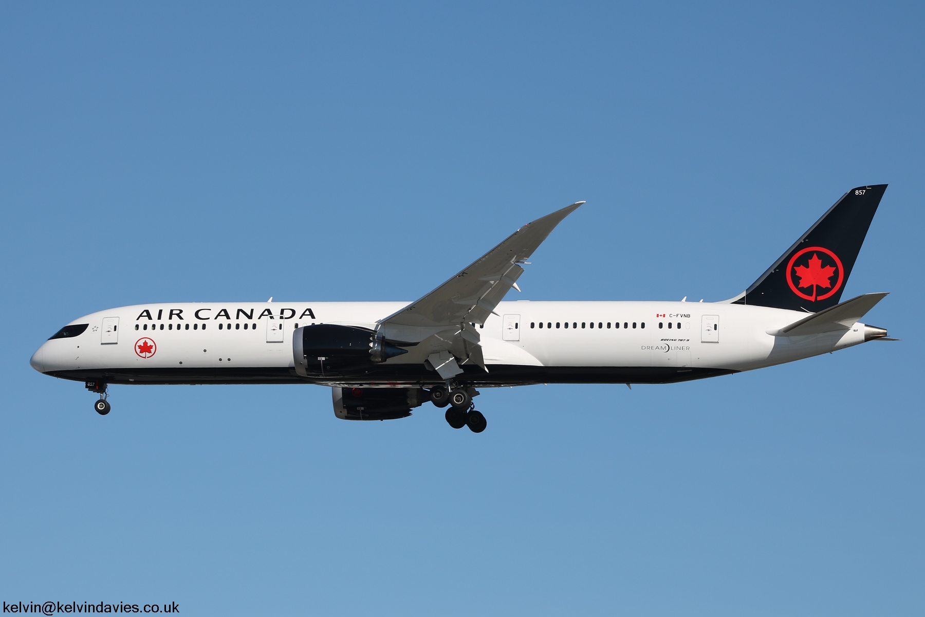 Air Canada 787 C-FVNB