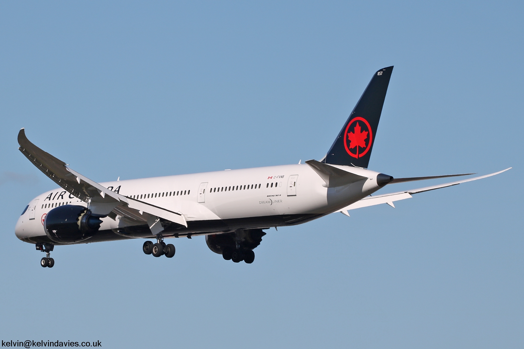 Air Canada 787 C-FVNB