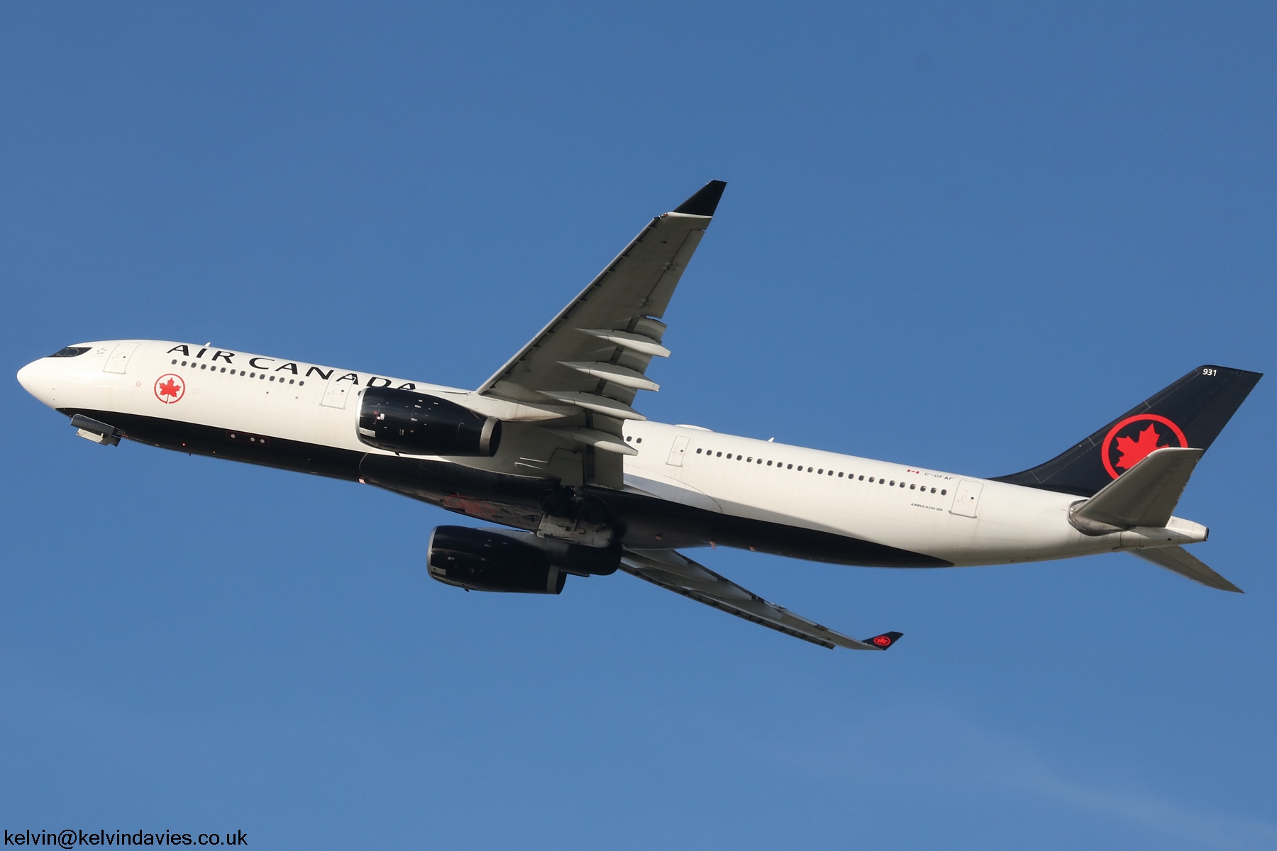 Air Canada A330 C-GFAF