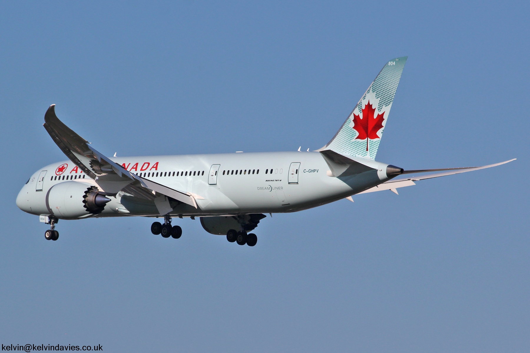 Air Canada 787 C-GHPV
