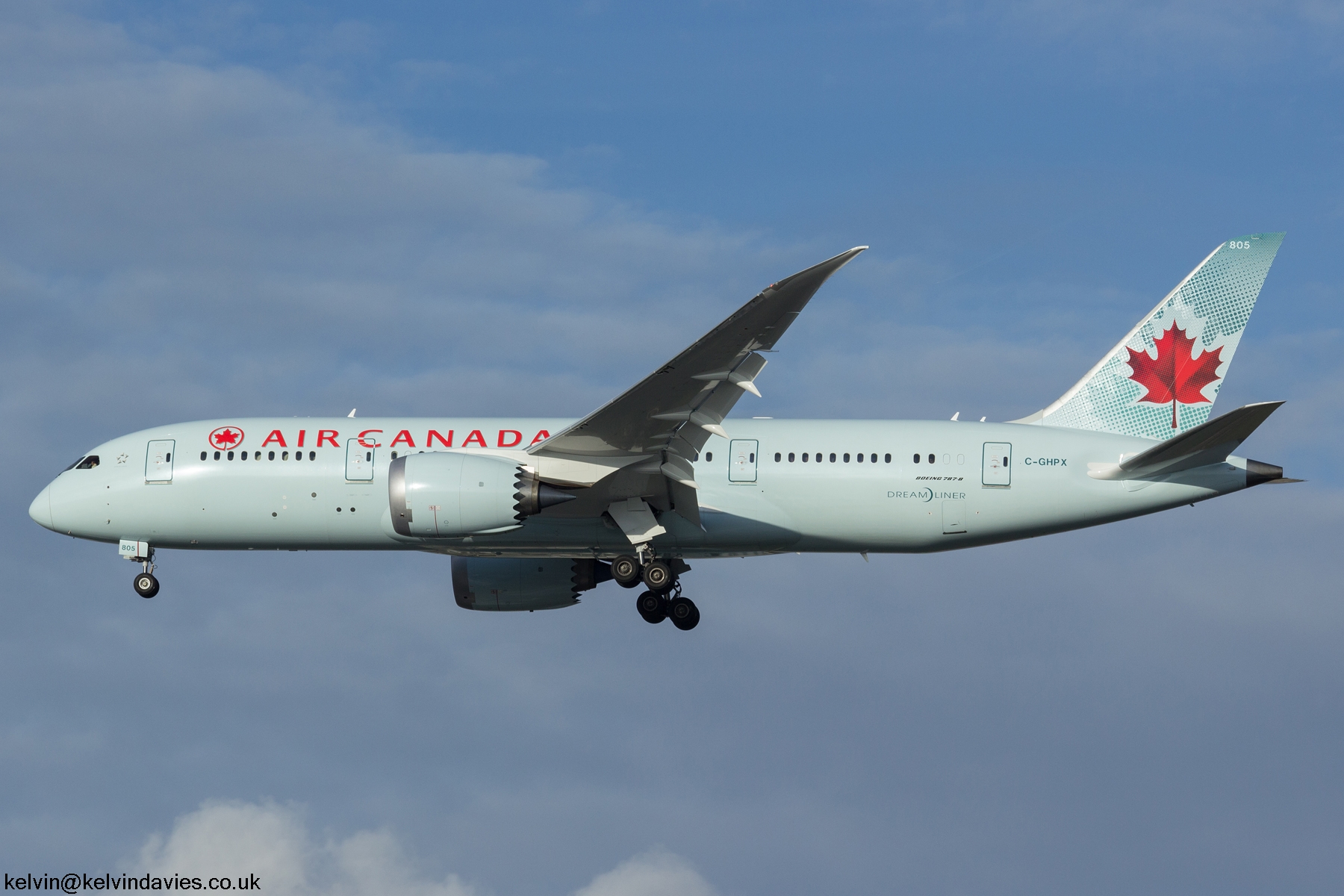 Air Canada 787 C-GHPQ