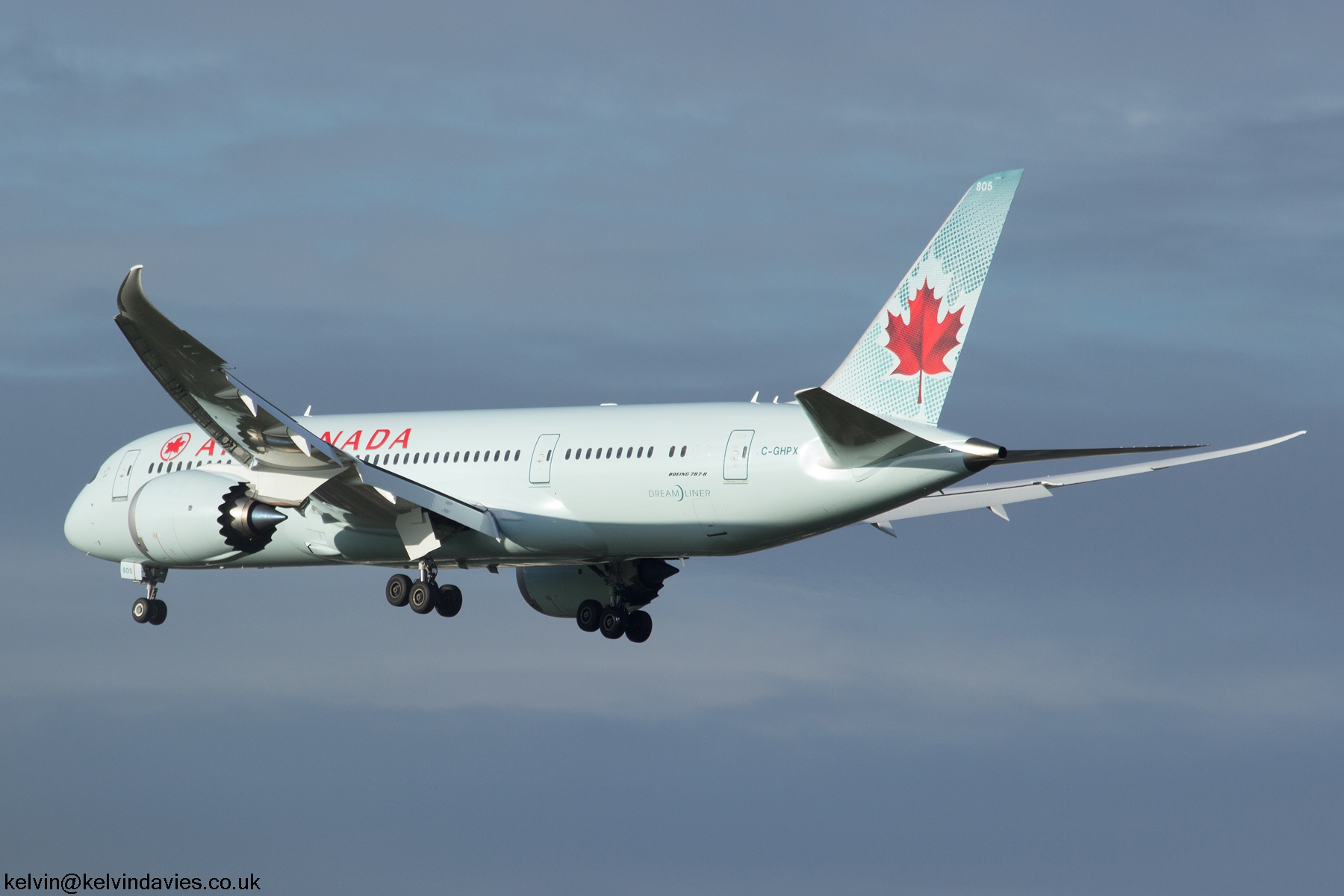 Air Canada 787 C-GHPQ