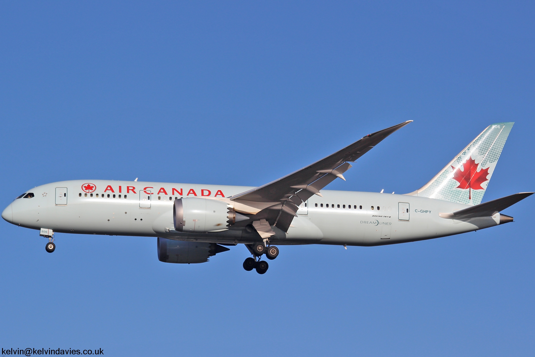 Air Canada 787 C-GHPY