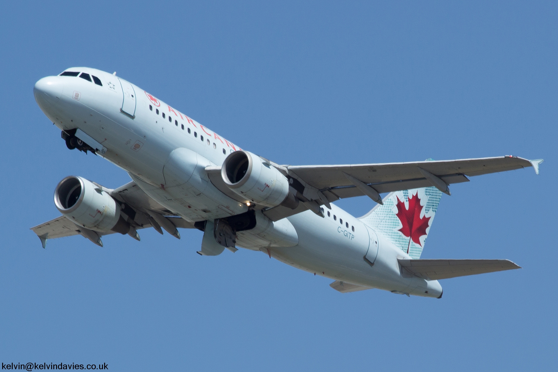 Air Canada A319 C-GITP