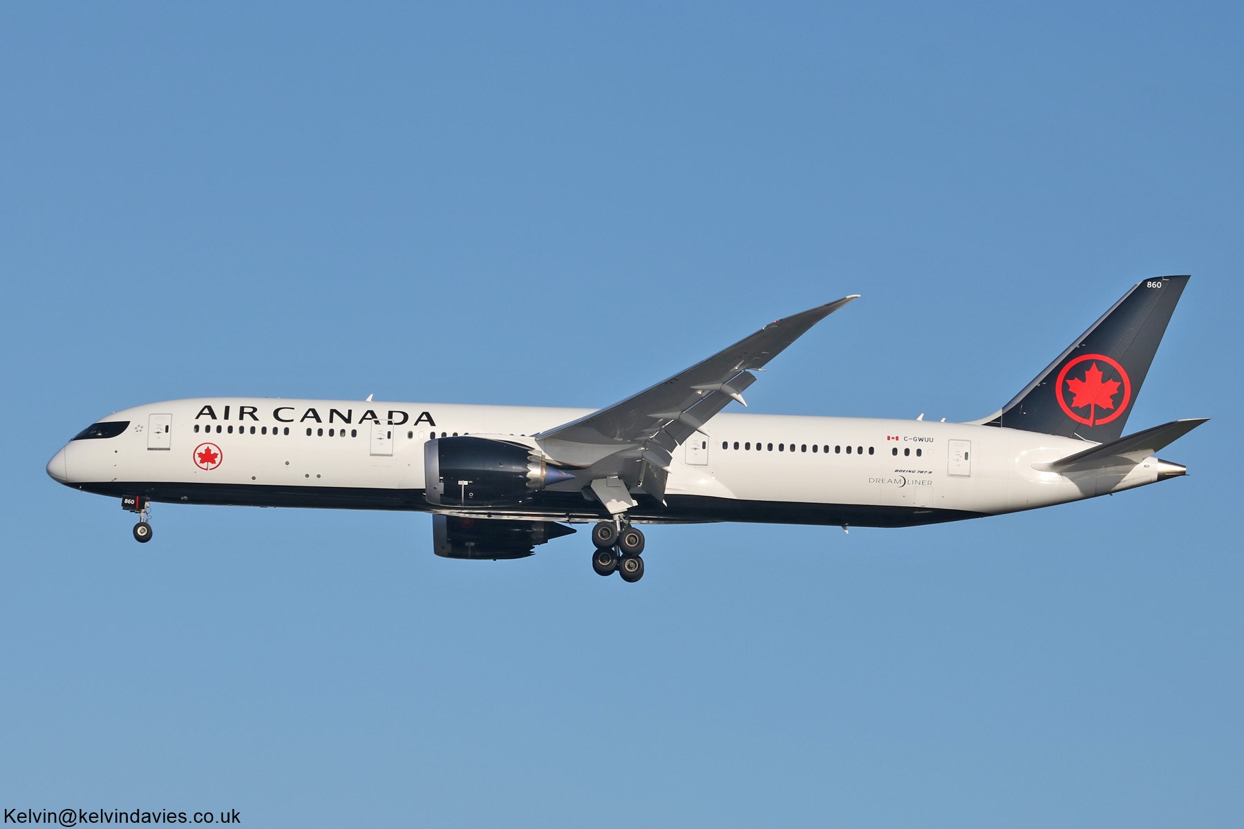 Air Canada 787 C-GWUU