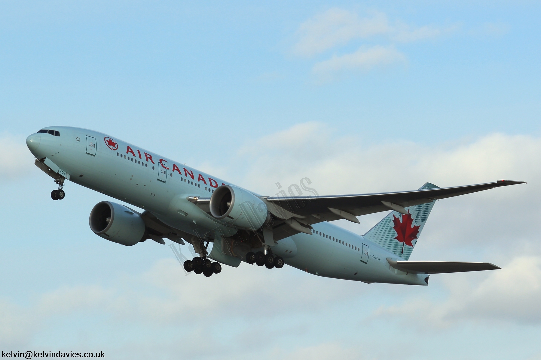 Air Canada 777 C-FIVK