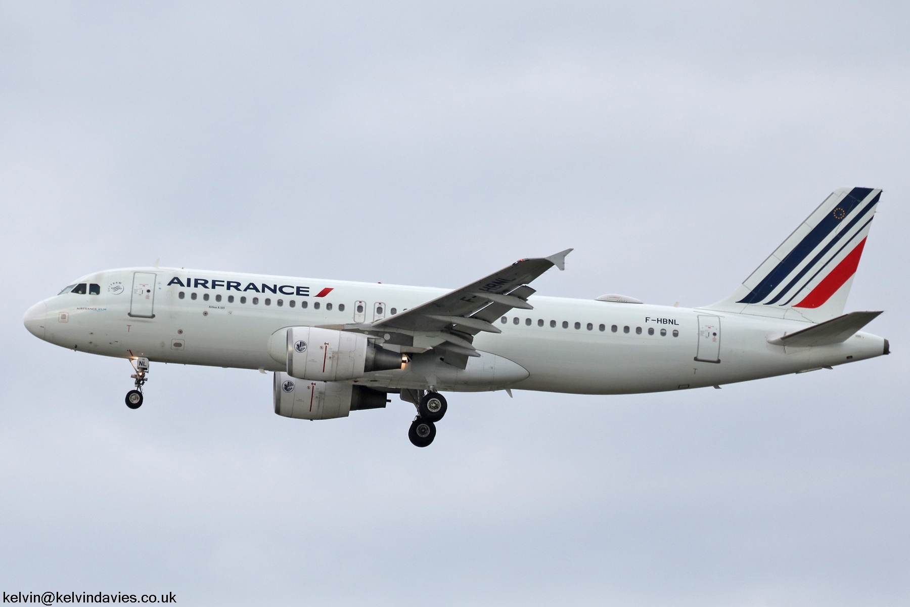 Air France A320 F-HBNL