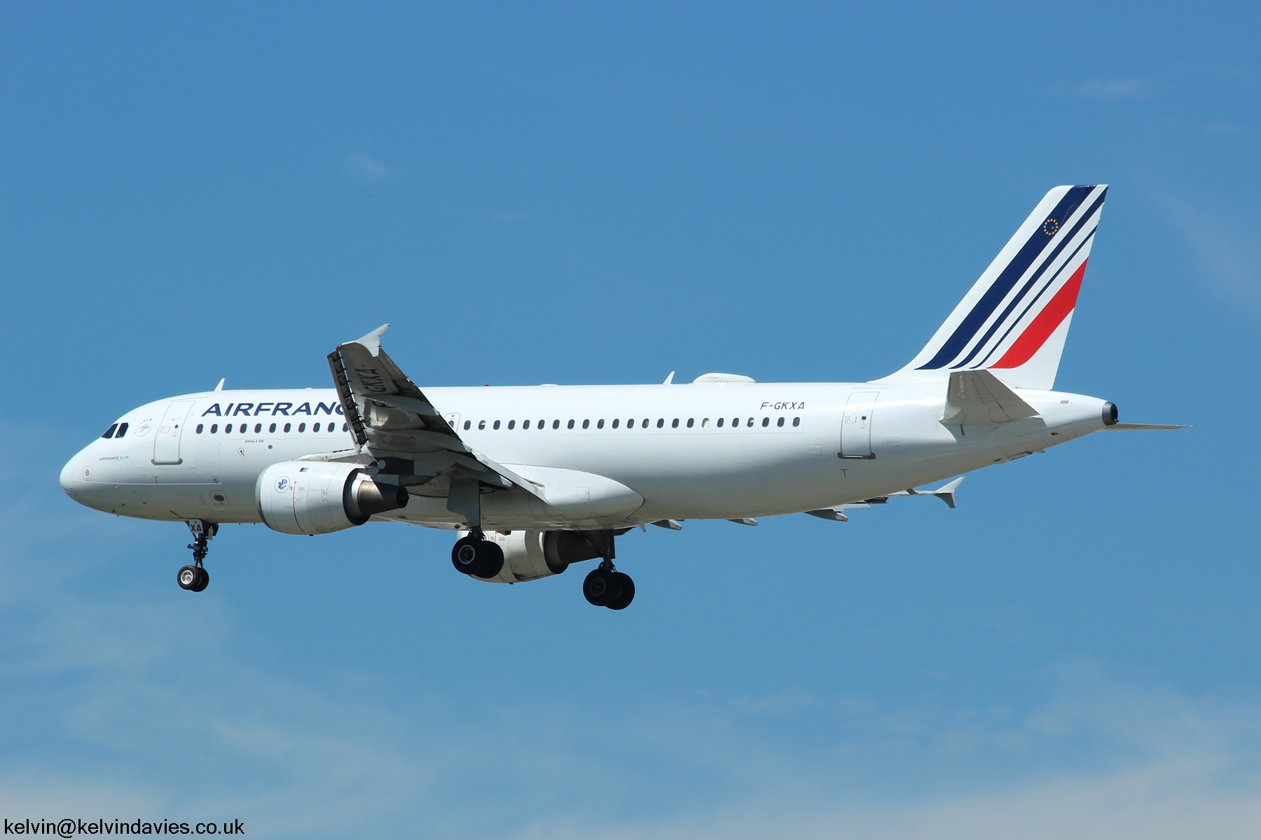 Air France A320 F-GKXA