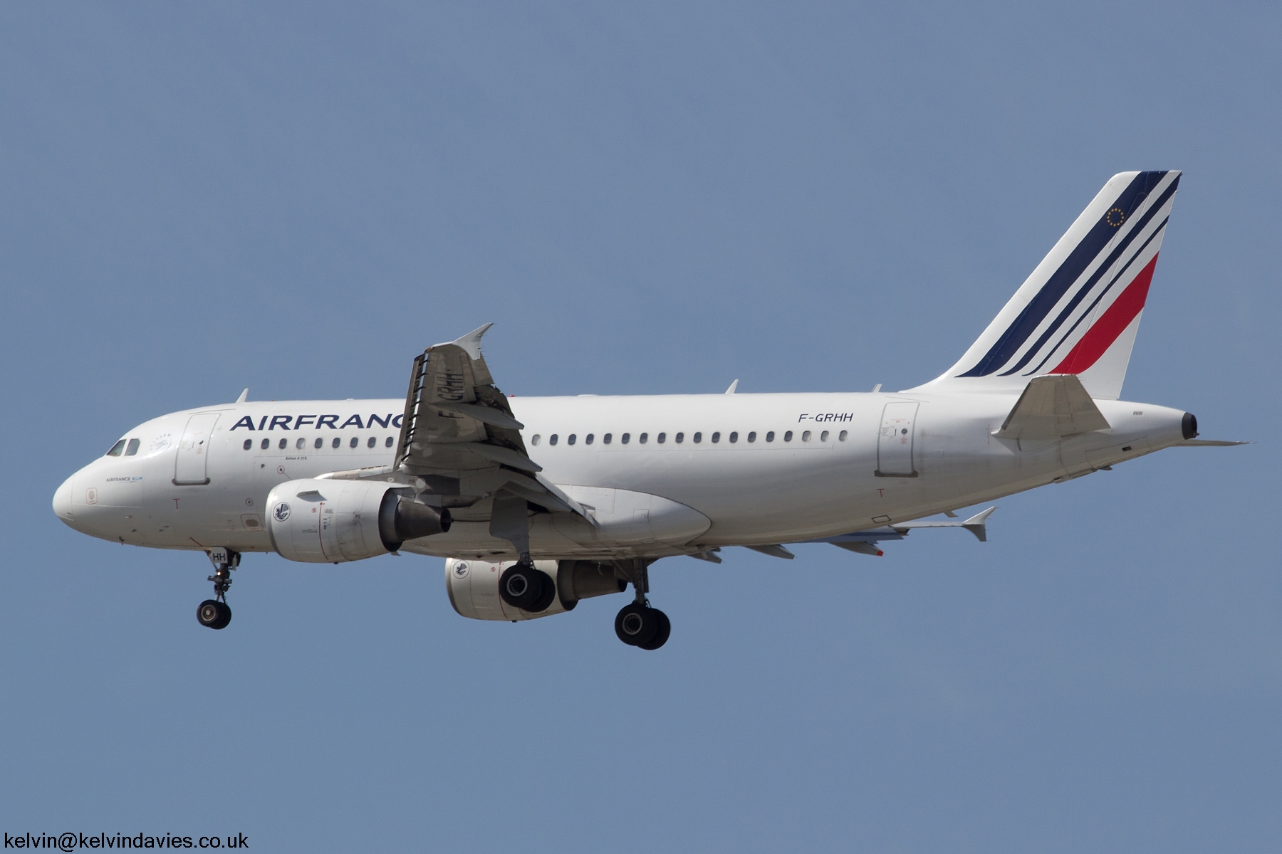 Air France A319 F-GRHH