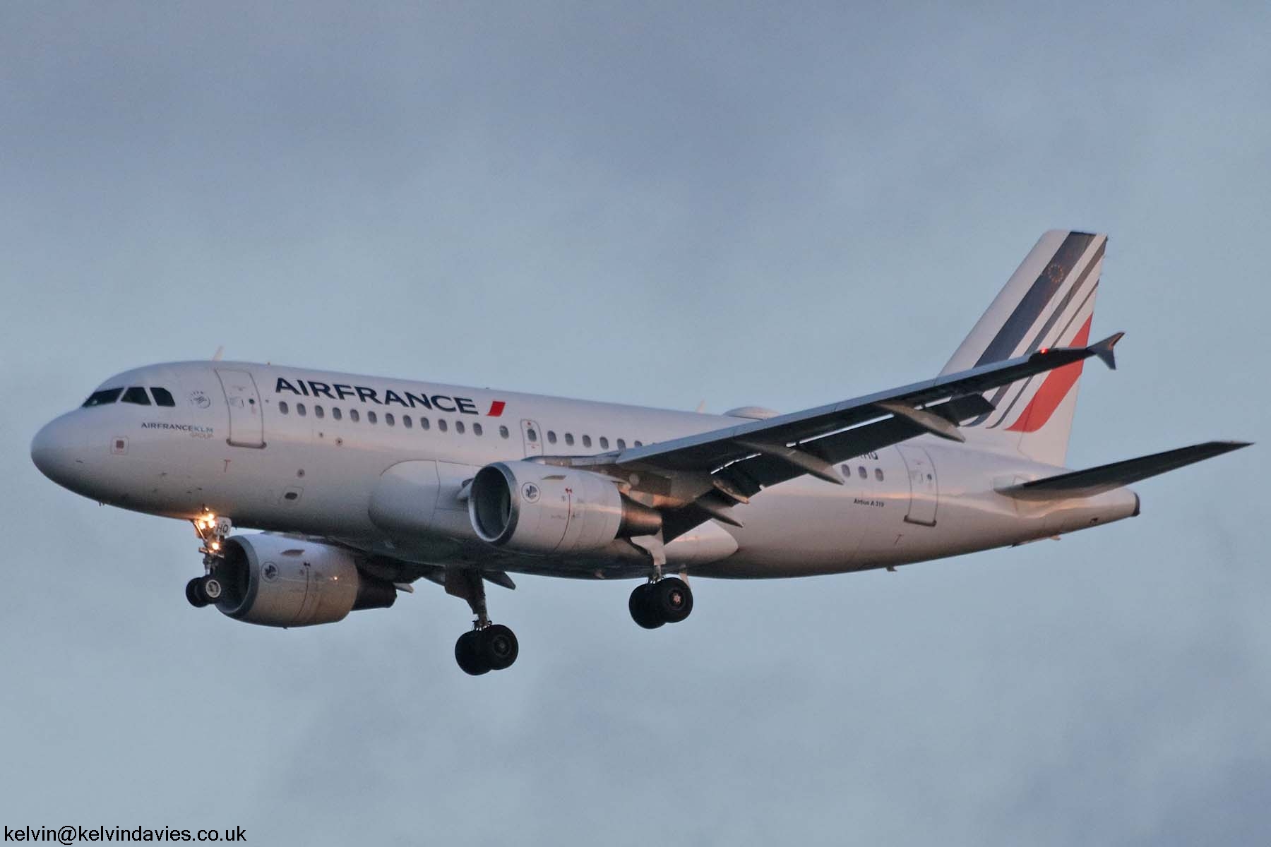 Air France A319 F-GRHQ