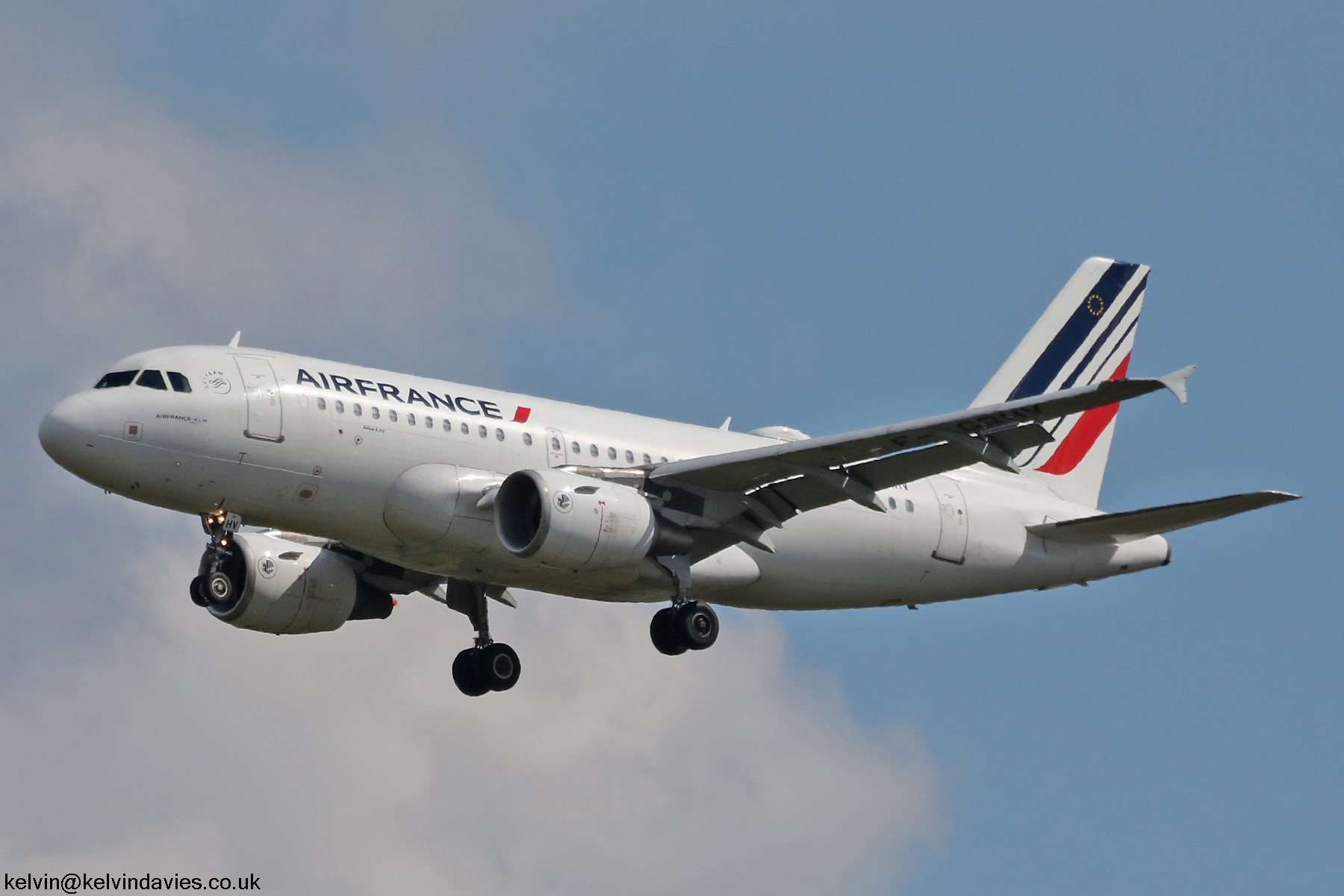 Air France A319 F-GRHV