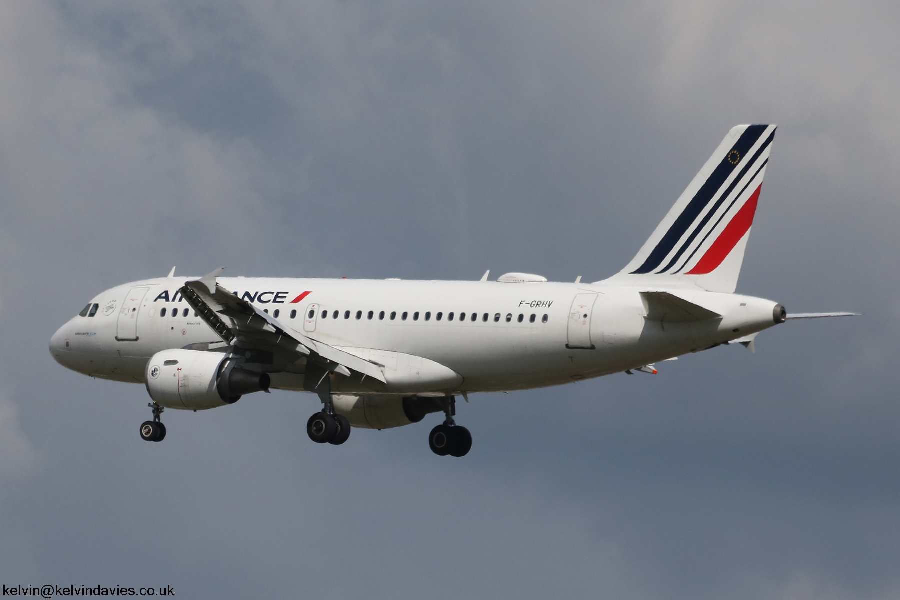 Air France A319 F-GRHV