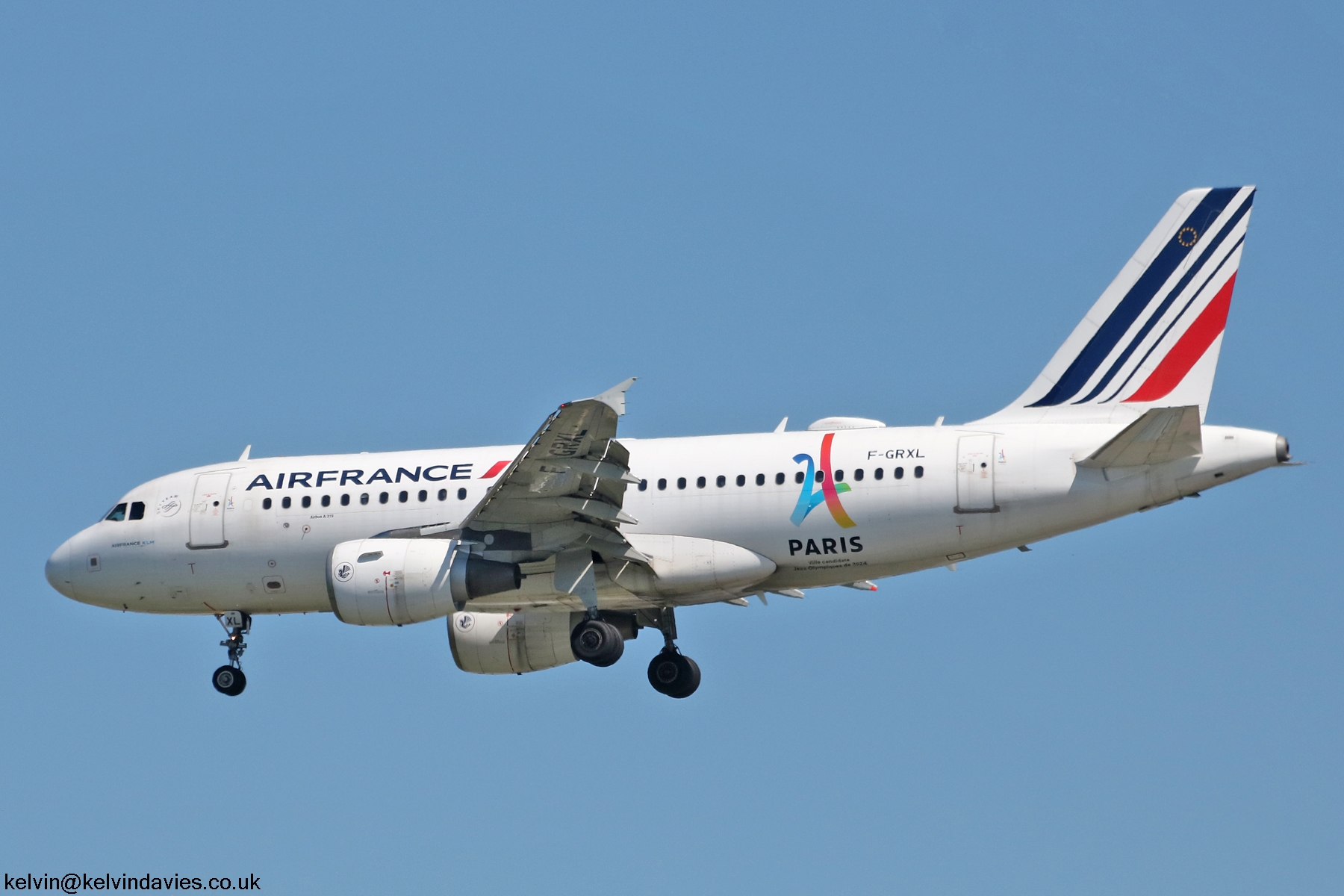 Air France A319 F-GRXL