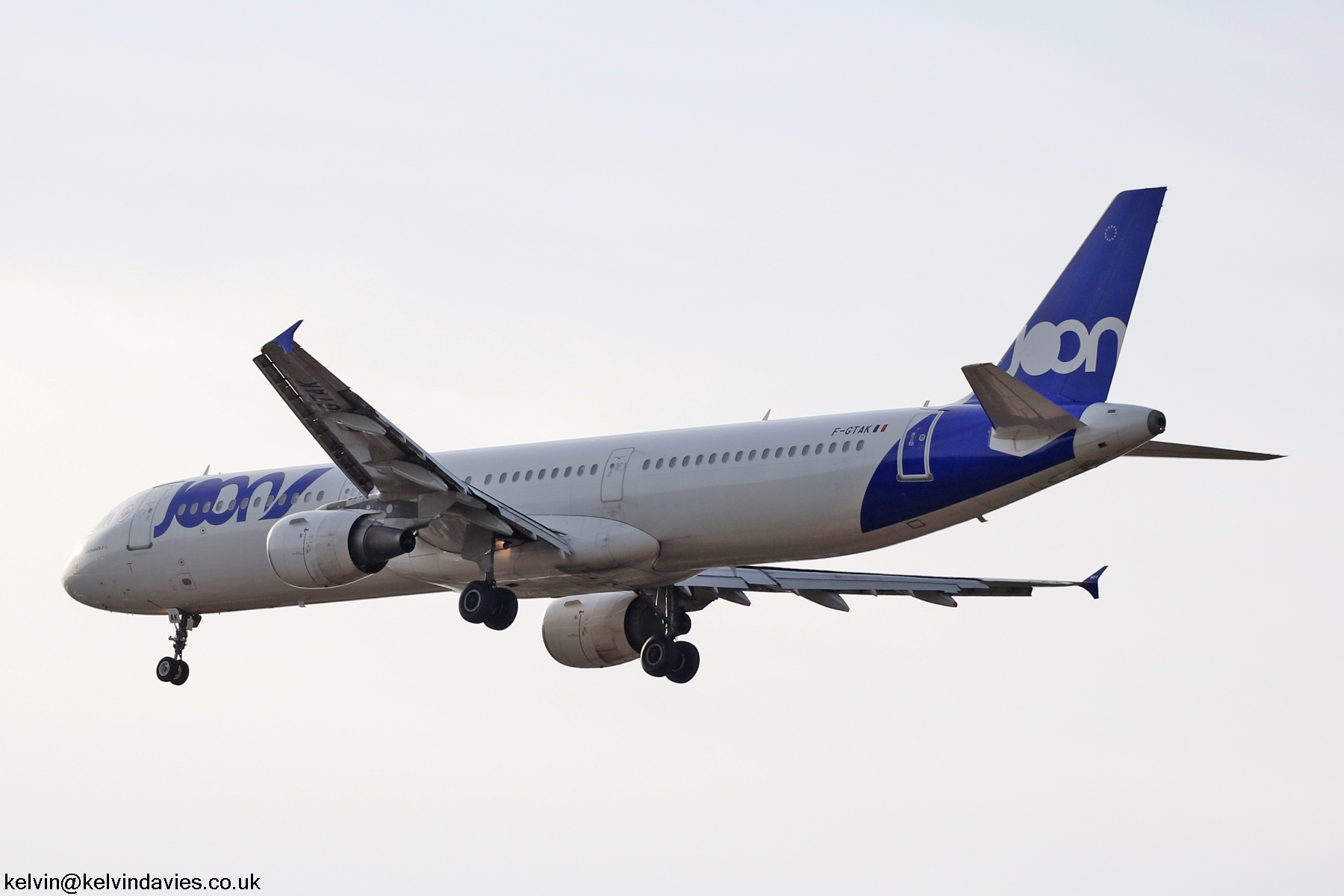 Air France/Joon A321 F-GTAK