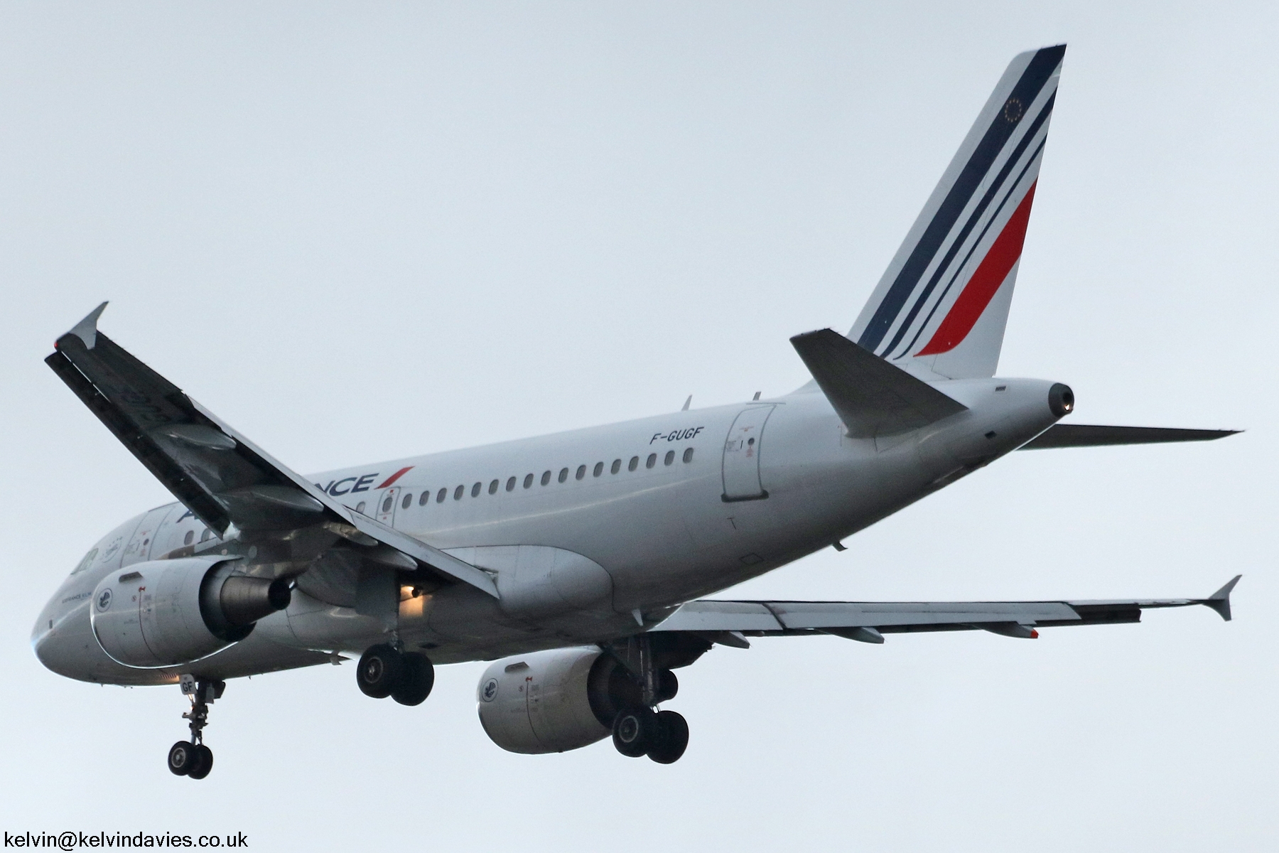 Air France A318 F-GUGF