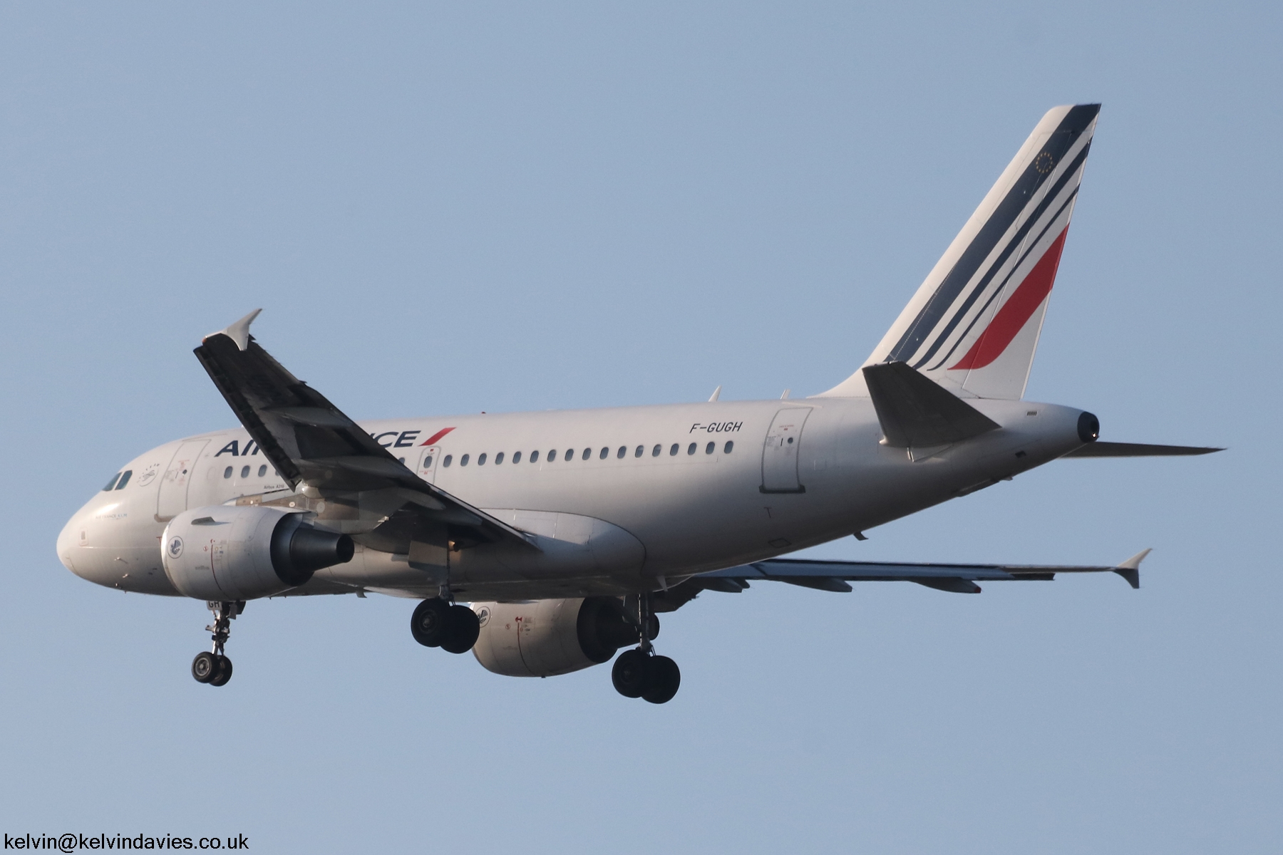 Air France A318 F-GUGH