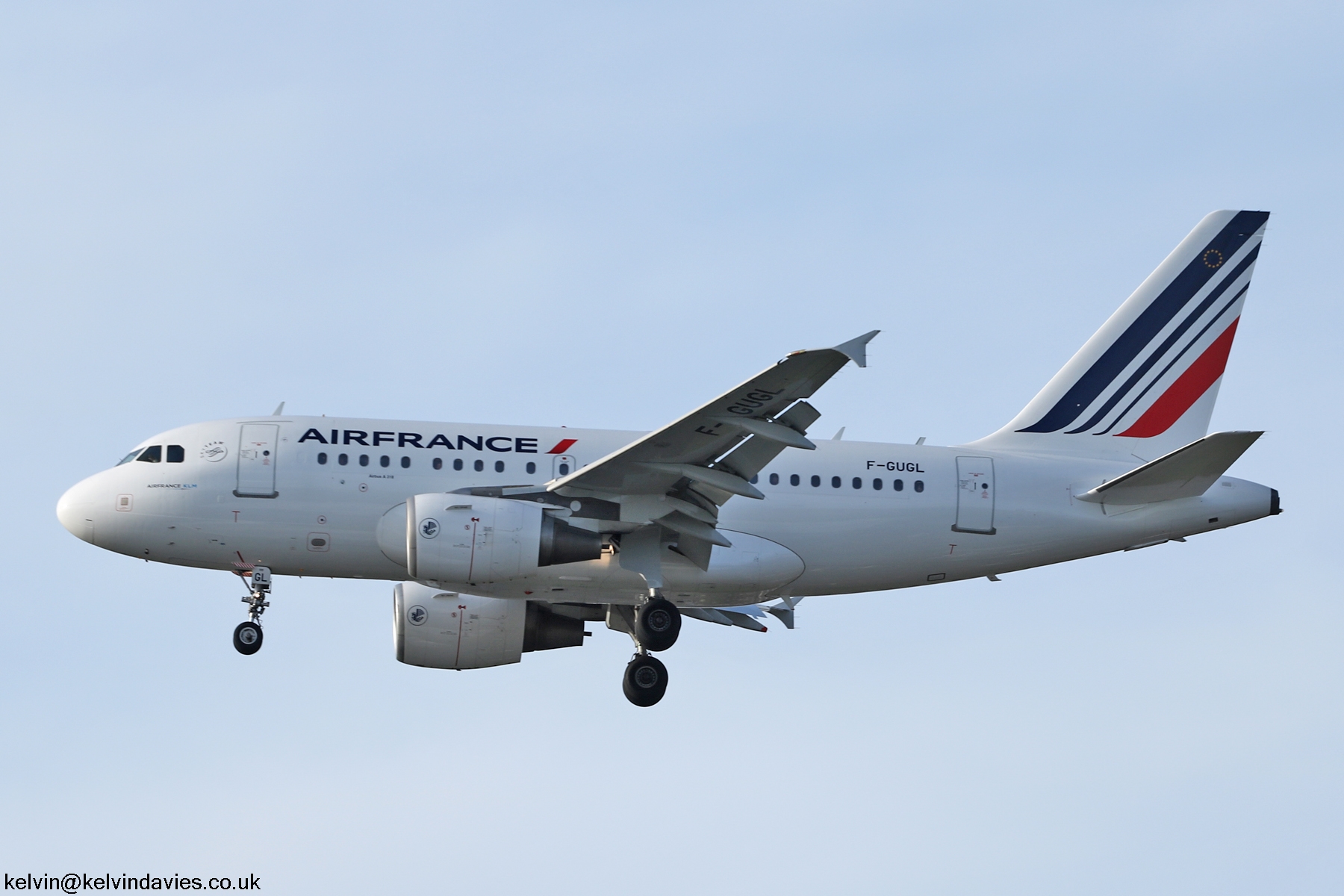 Air France A318 F-GUGL