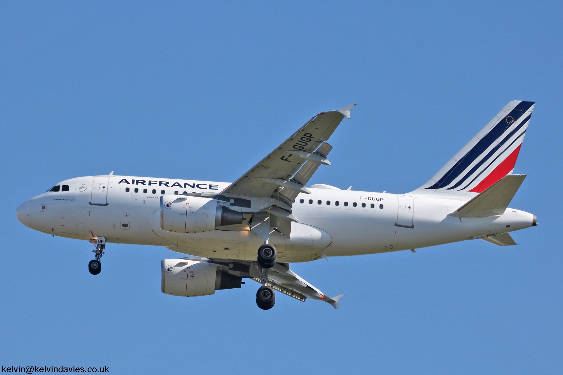 Air France A318 F-GUGP