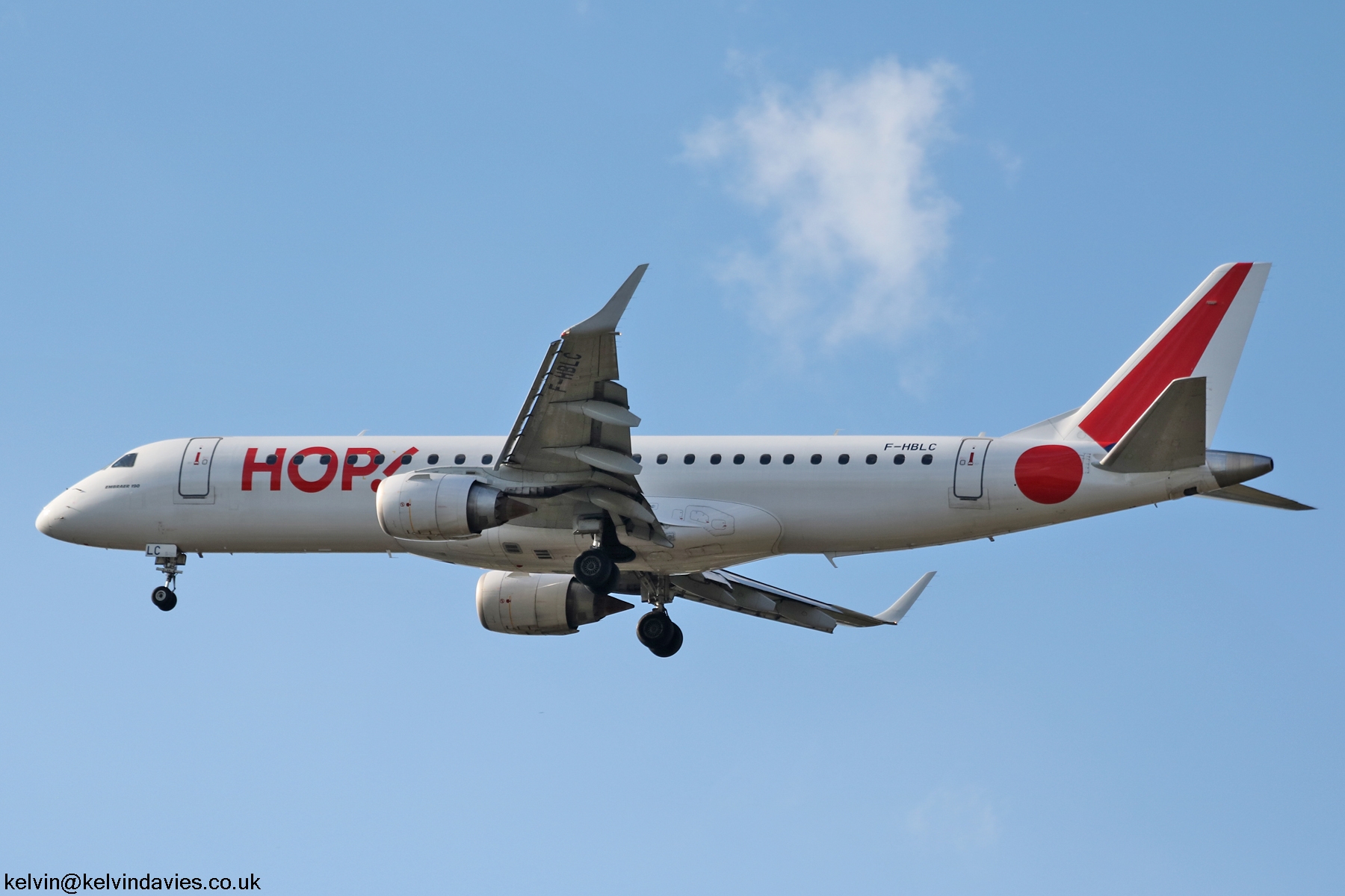 Air France/Hop! Emb 190 F-HBLC