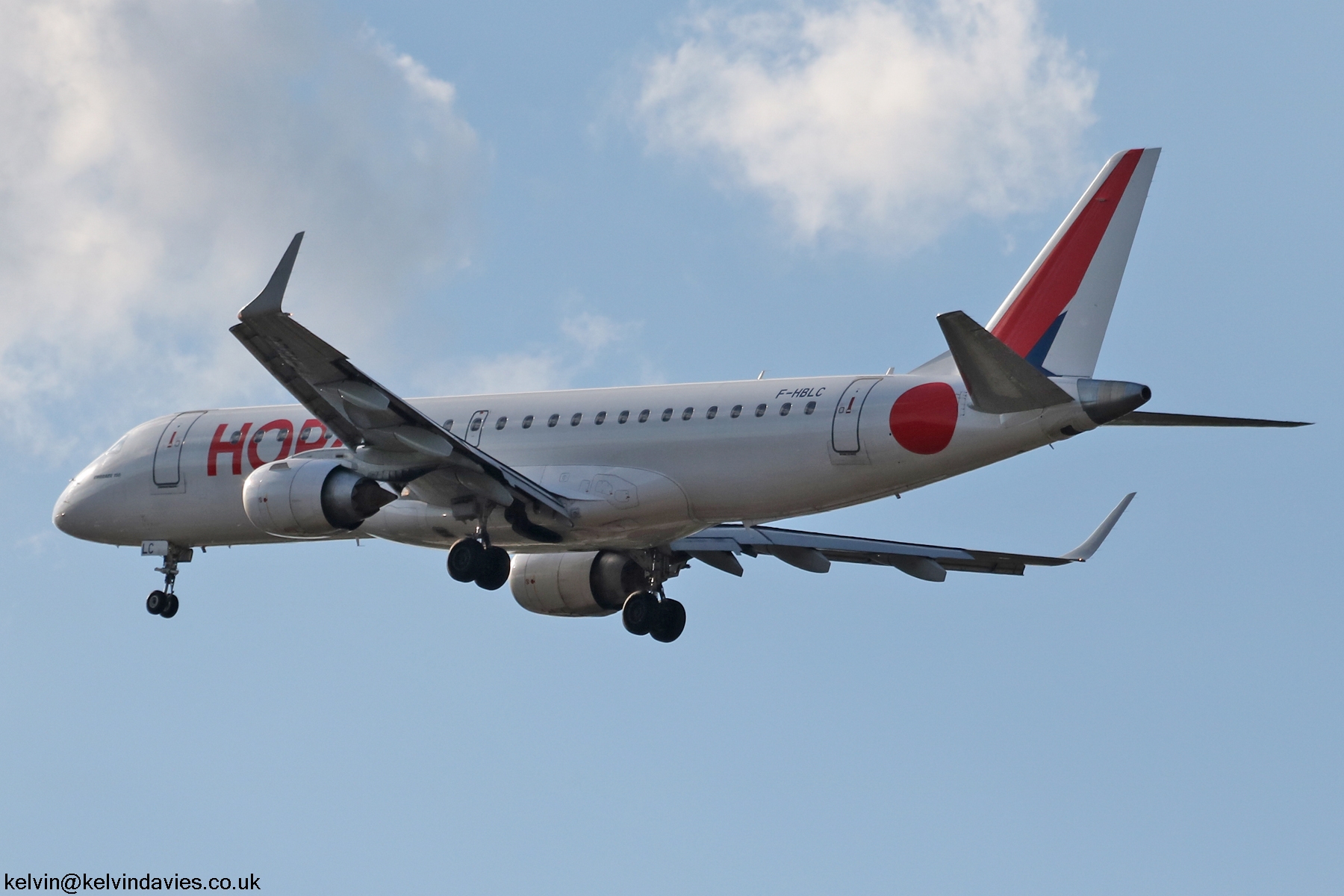 Air France/Hop! Emb 190 F-HBLC