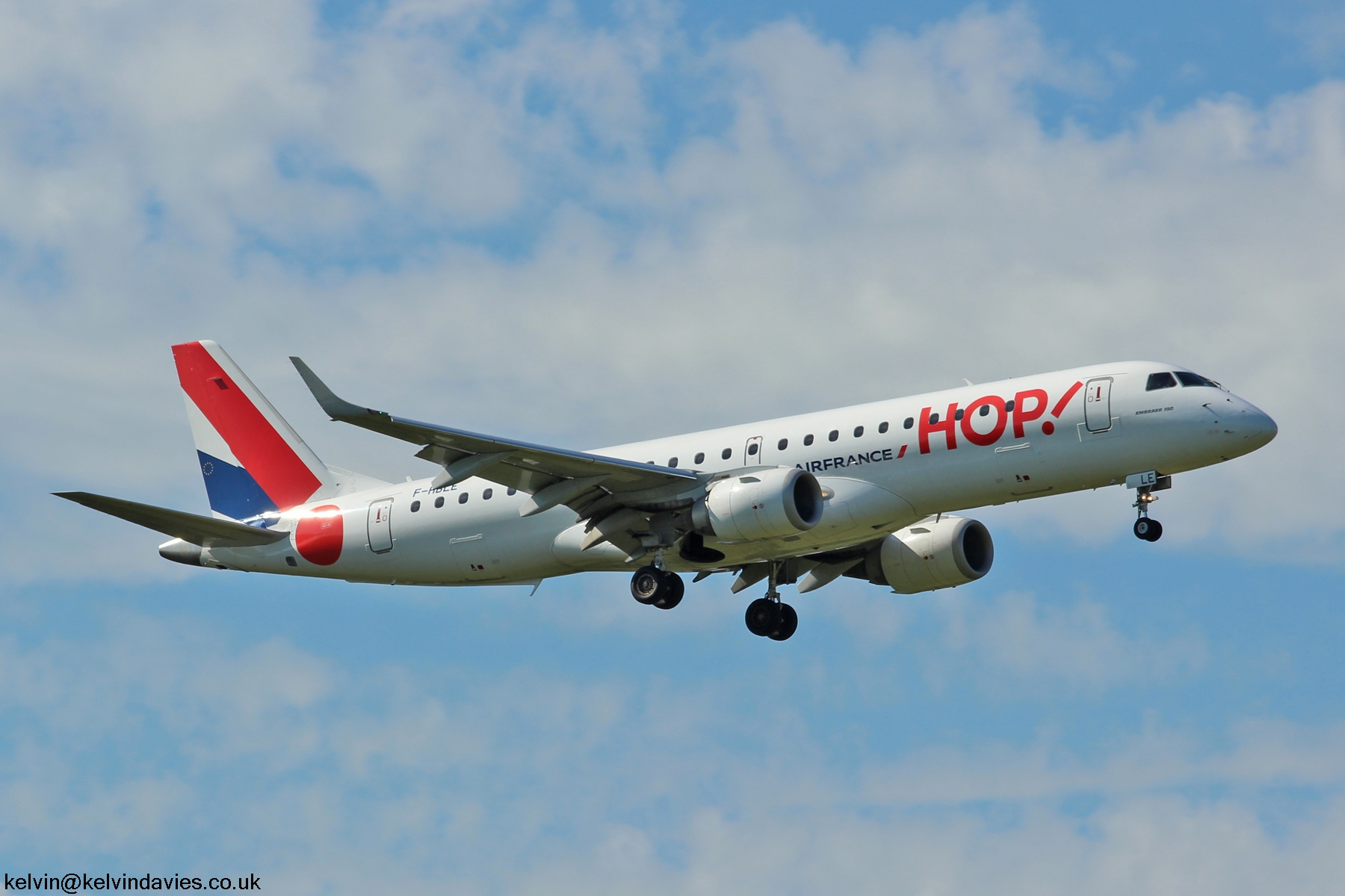 Air France HOP EMB-190 F-HBLE