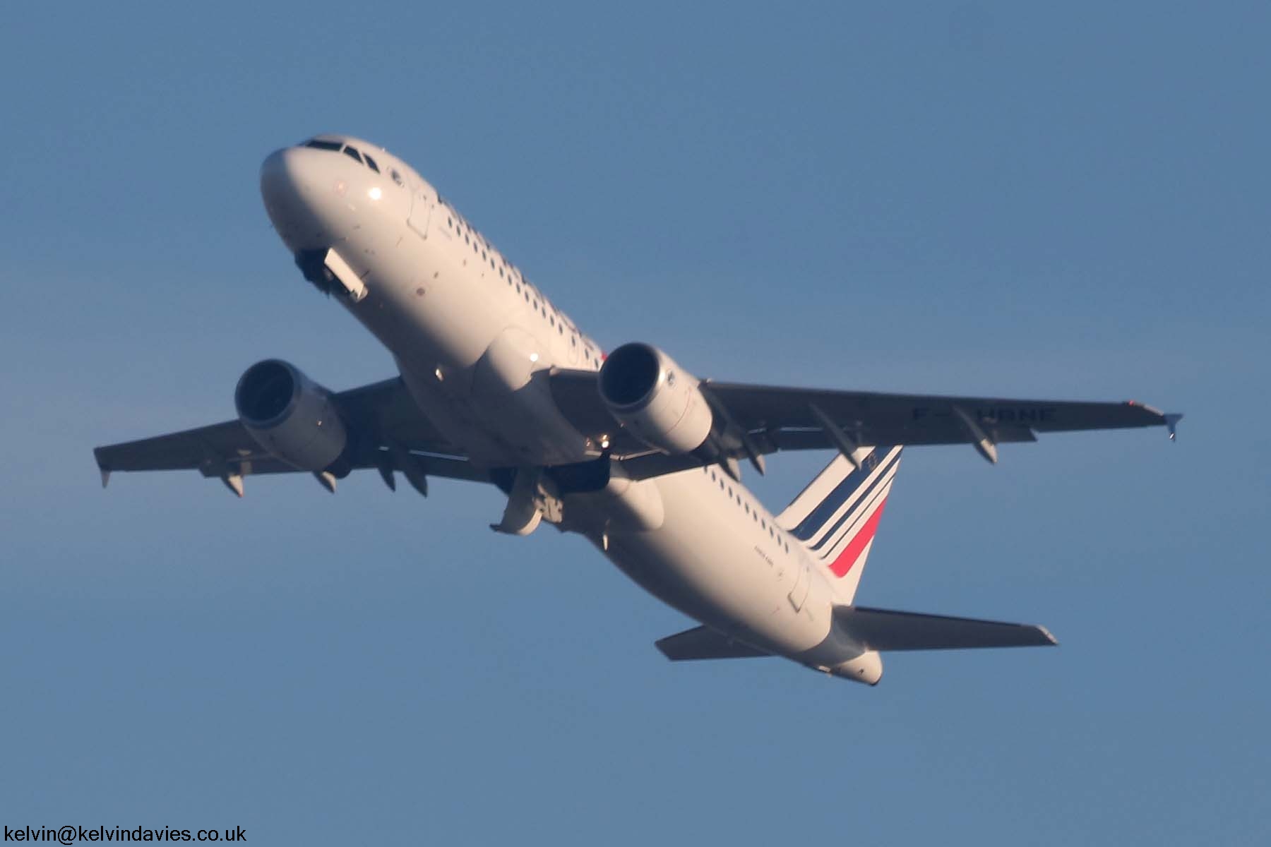 Air France A320 F-HBNE