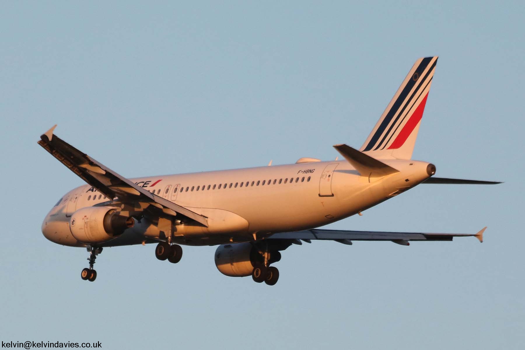 Air France A320 F-HBNG