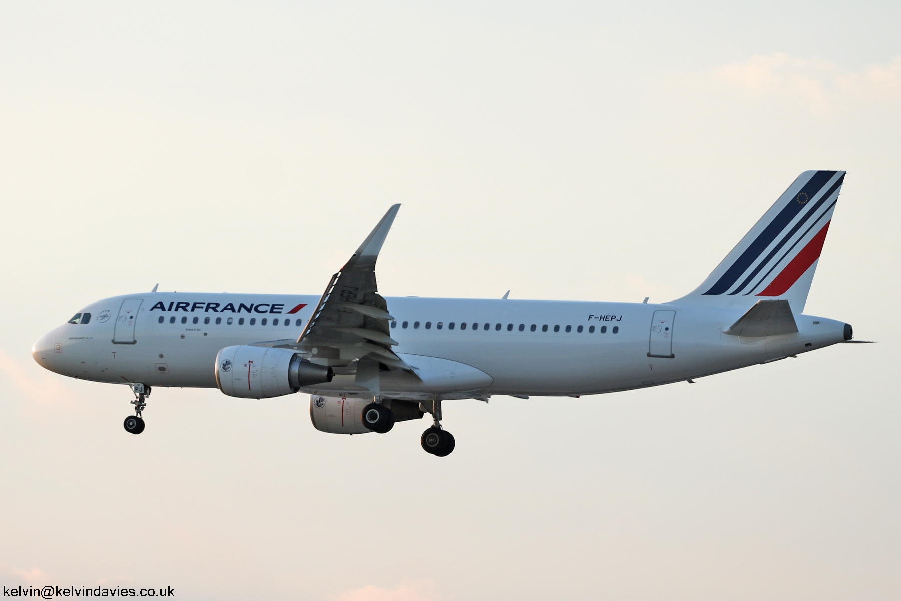 Air France A320 F-HEPJ