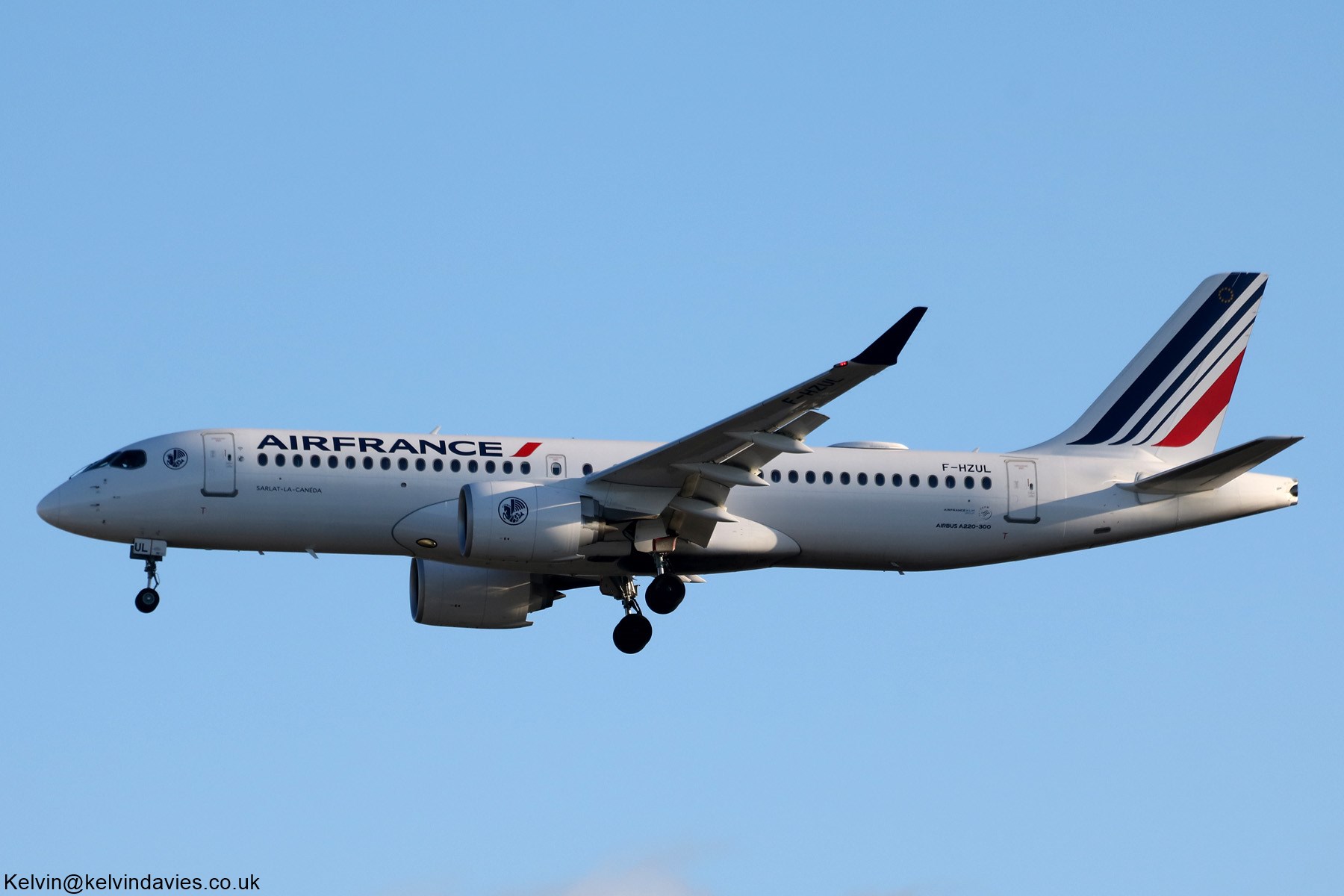 Air France A220 F-HZUL