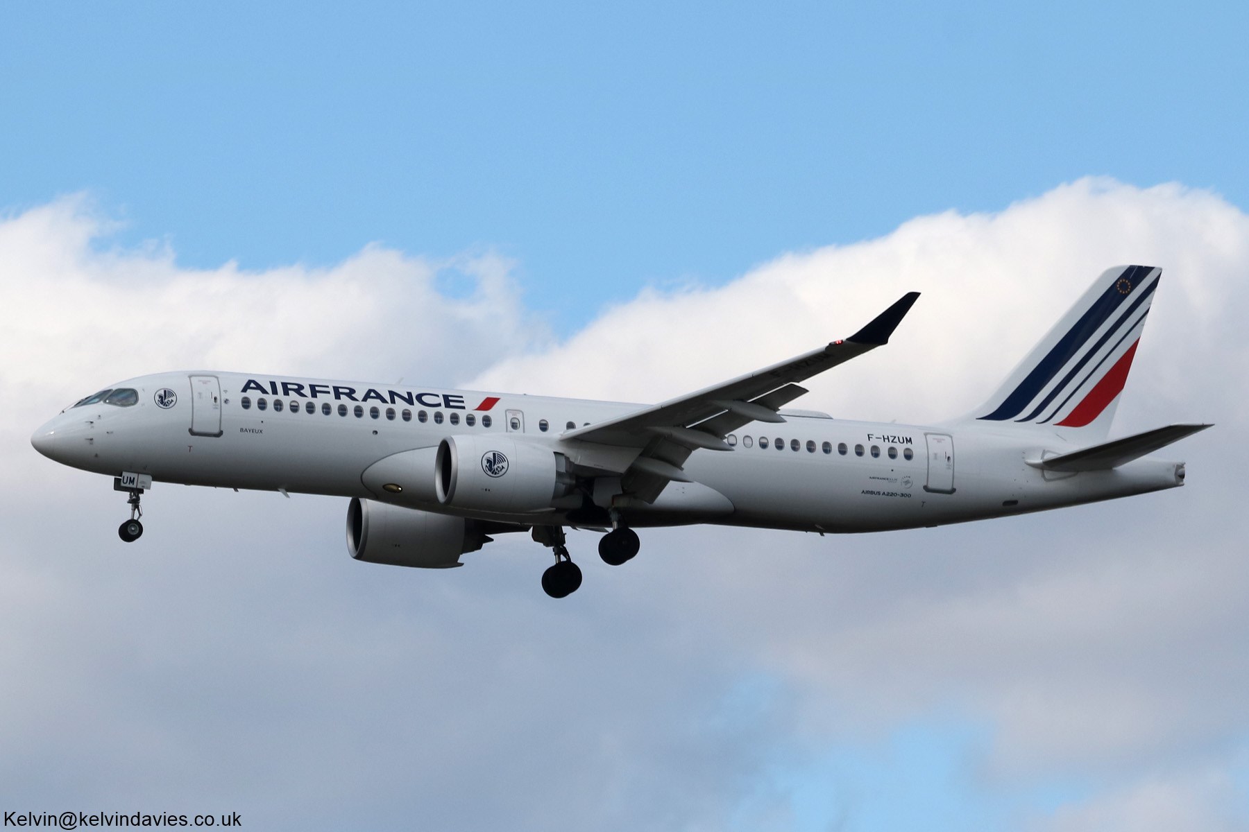 Air France A220 F-HZUM