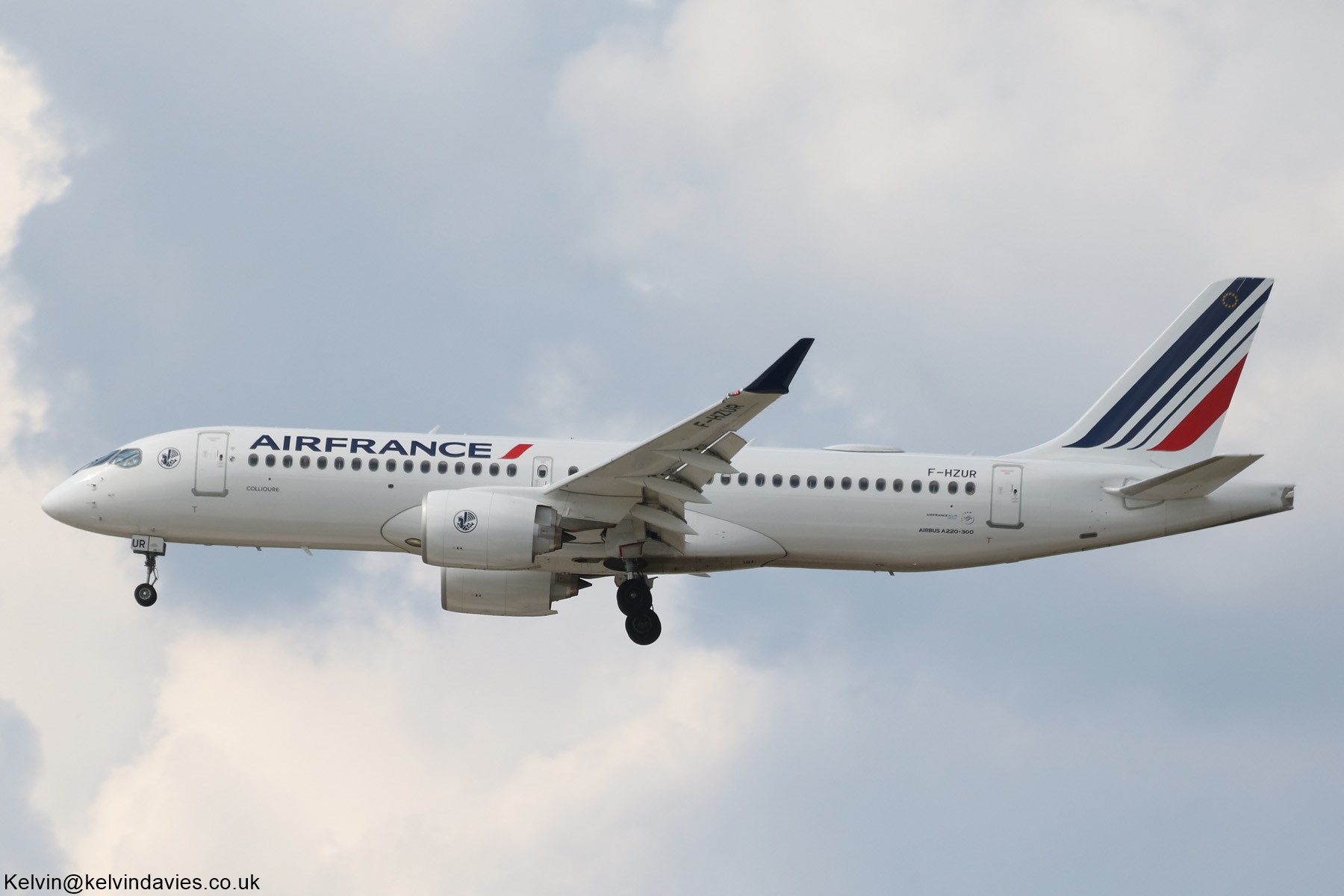 Air France A220 F-HZUR