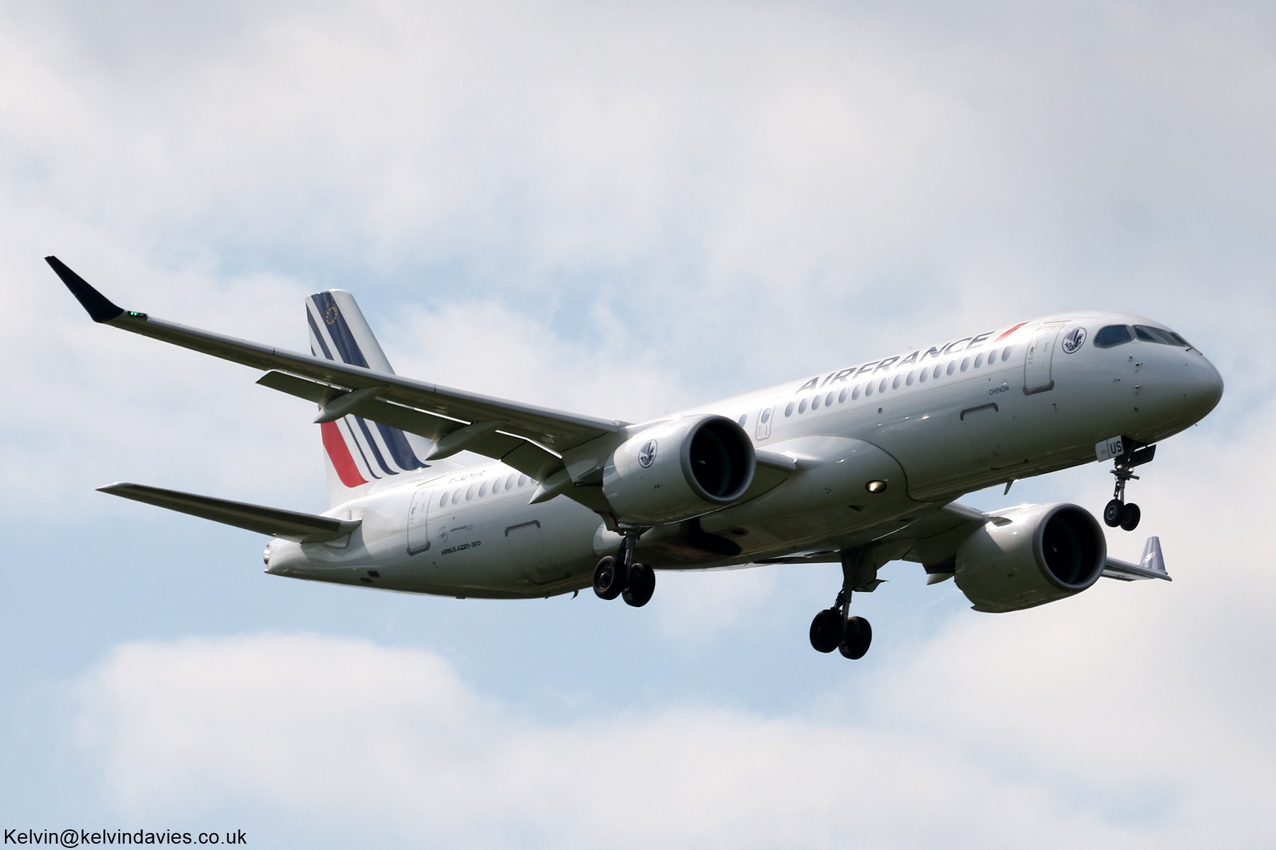 Air France A220 F-HZUS