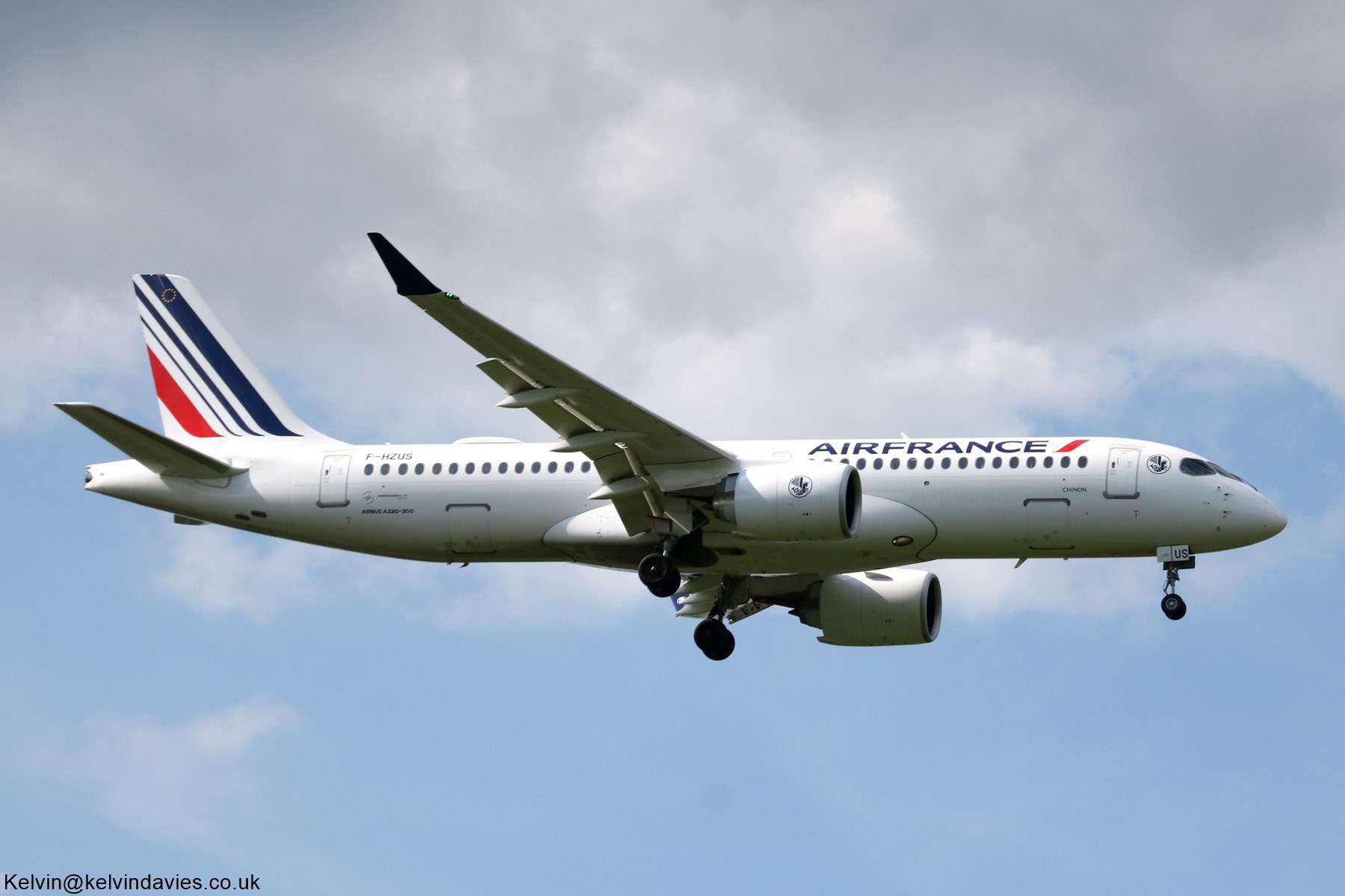 Air France A220 F-HZUS