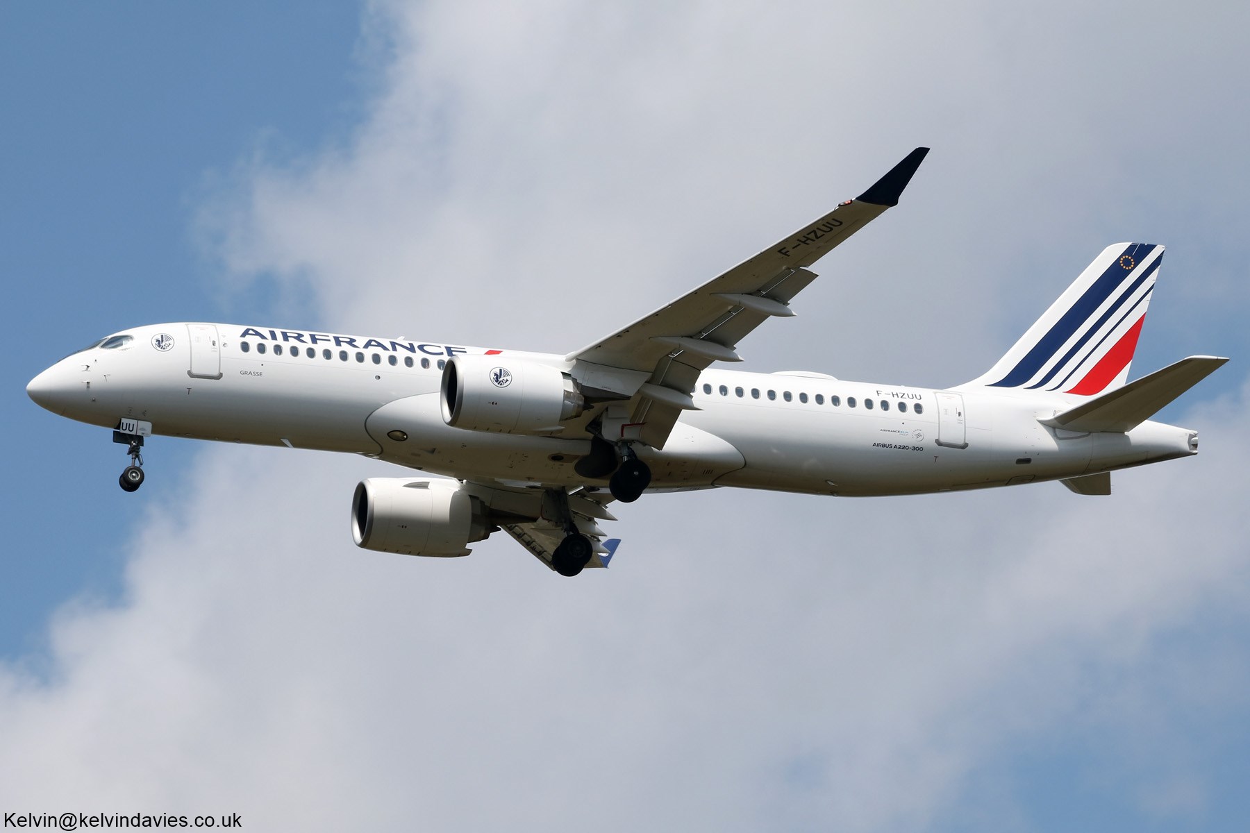 Air France A220 F-HZUU