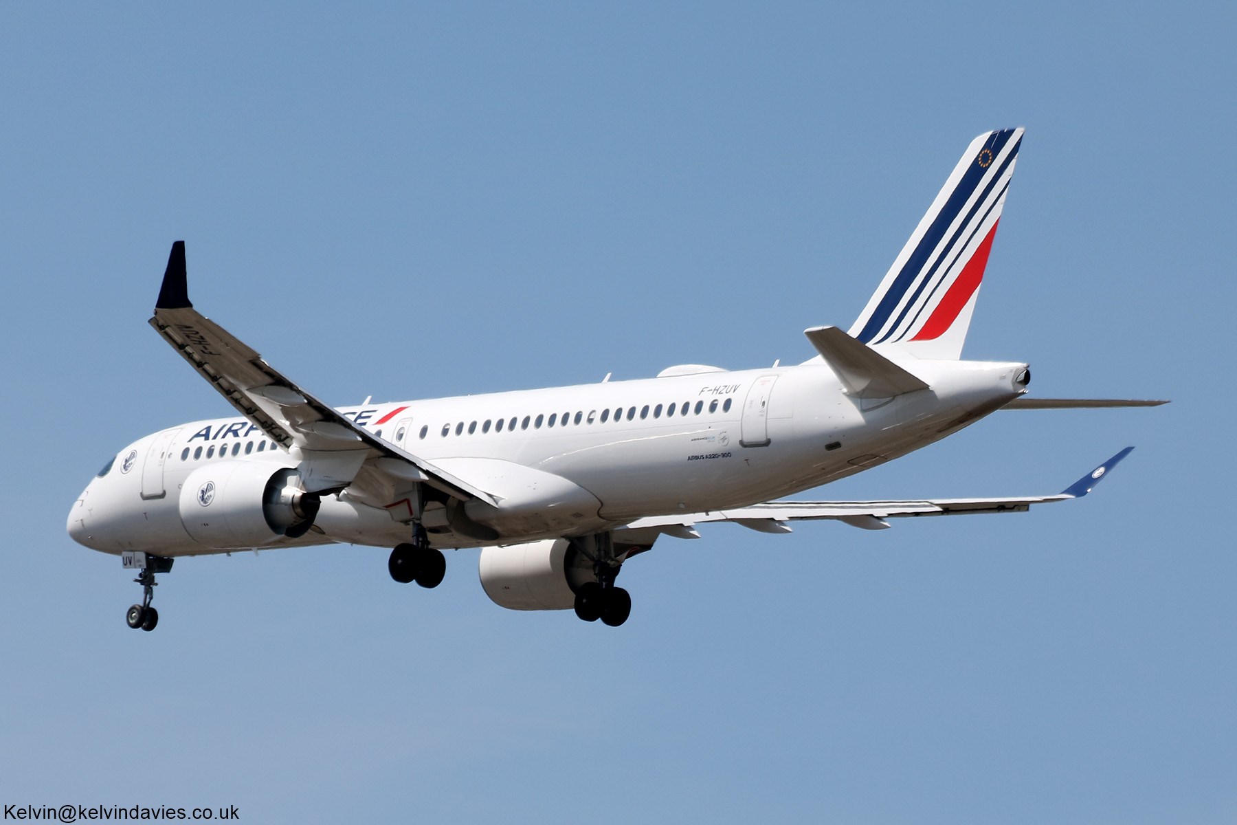 Air France A220 F-HZUV