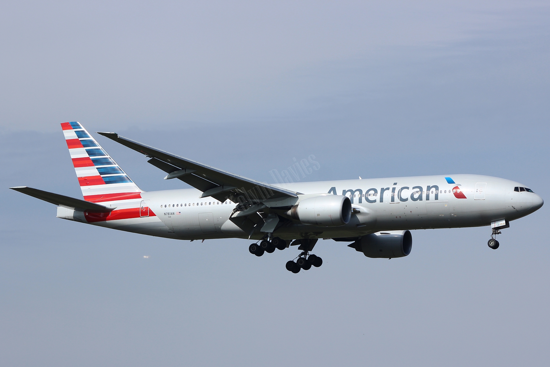 American Airlines B777 N781AN