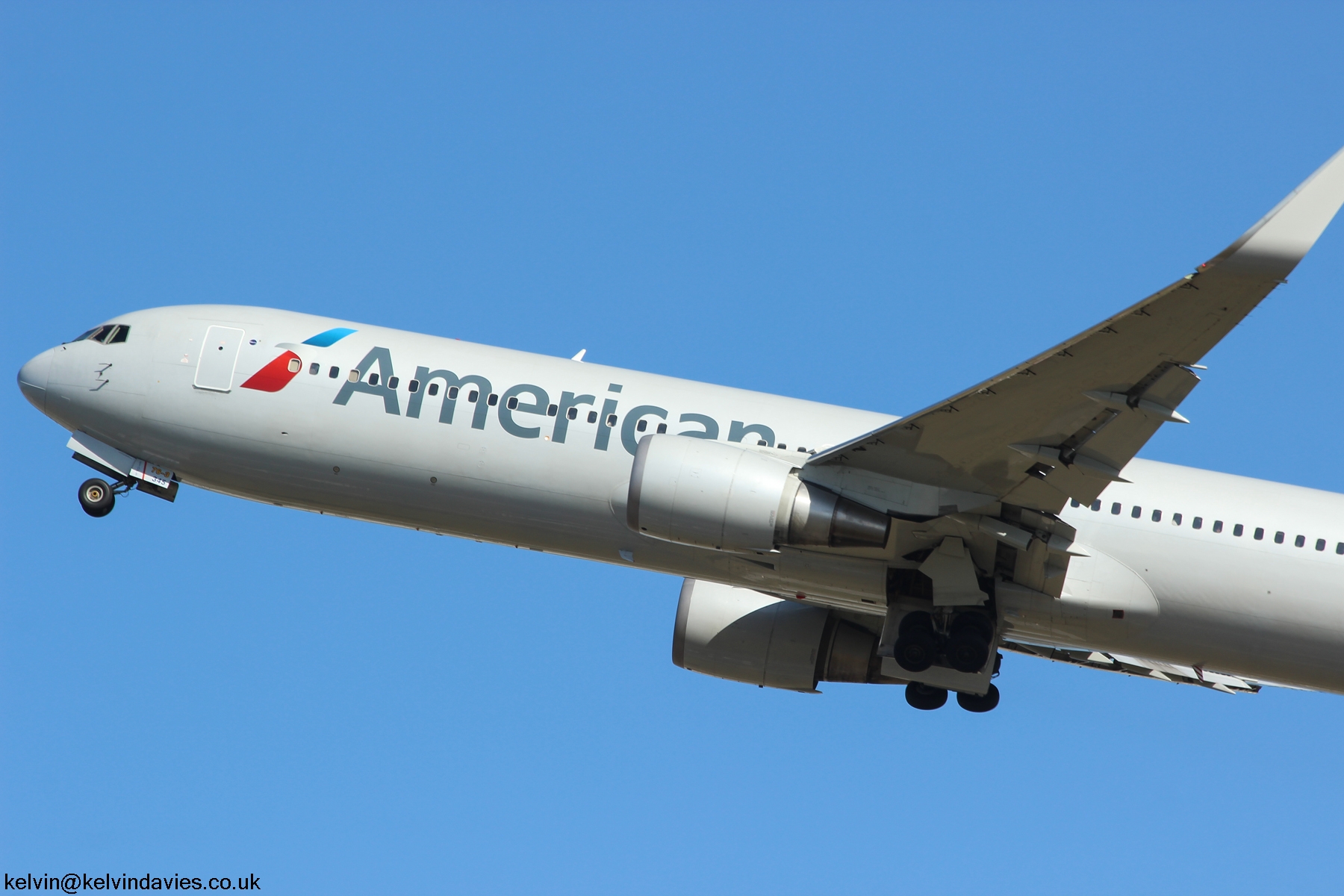 American Airlines 767 N345AN