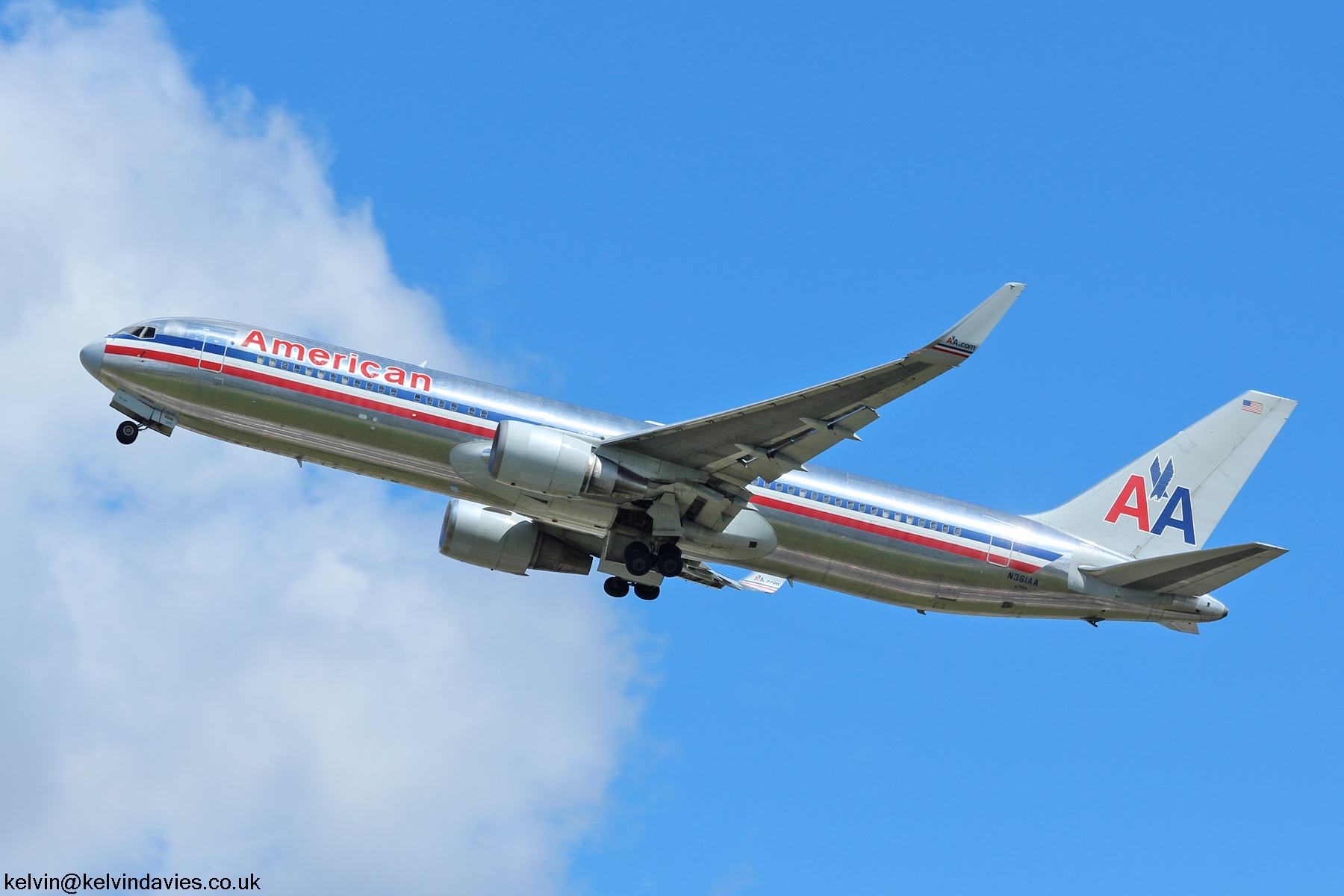 American Airlines 767 N361AA