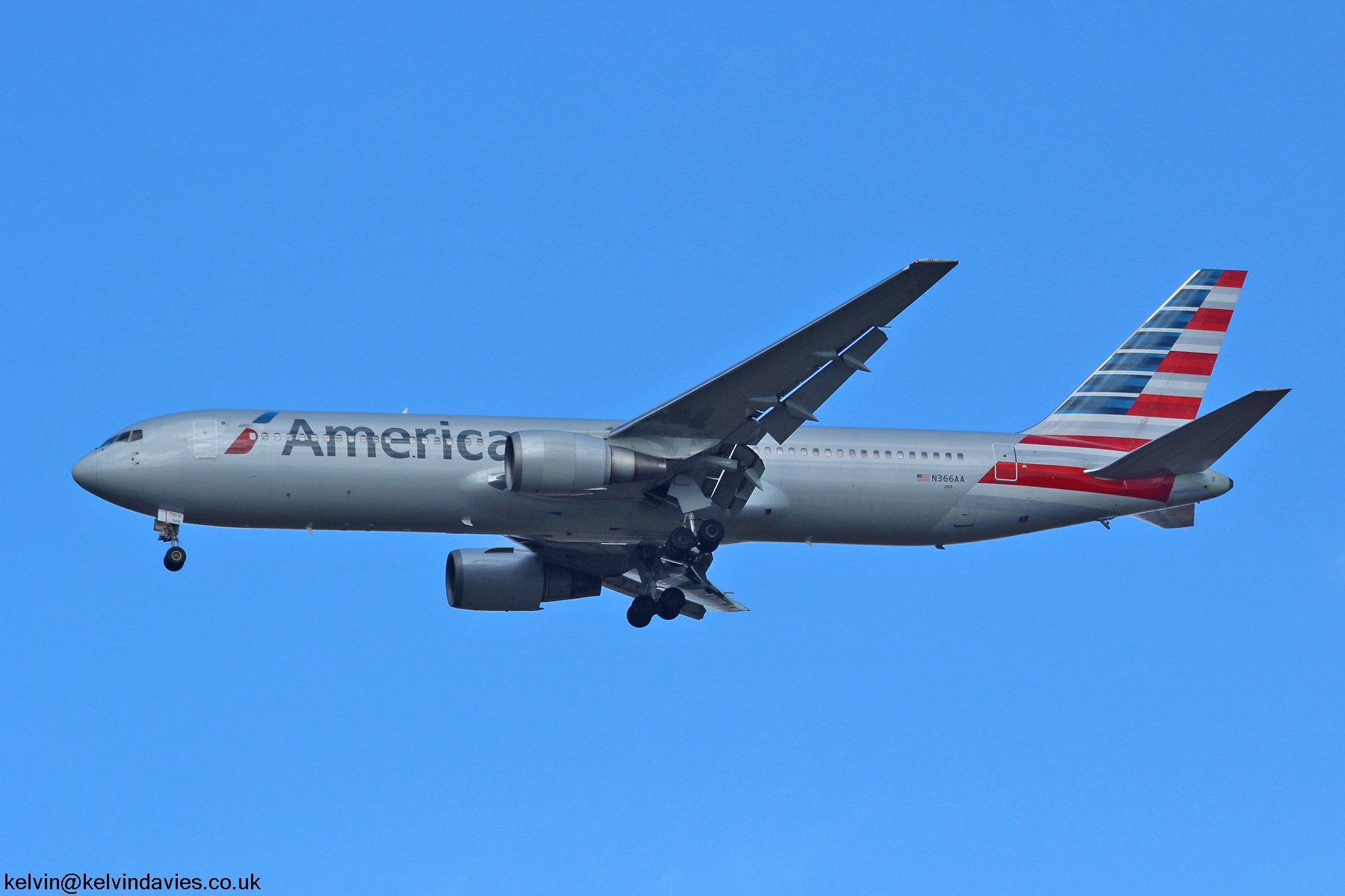 American Airlines 767 N366AA