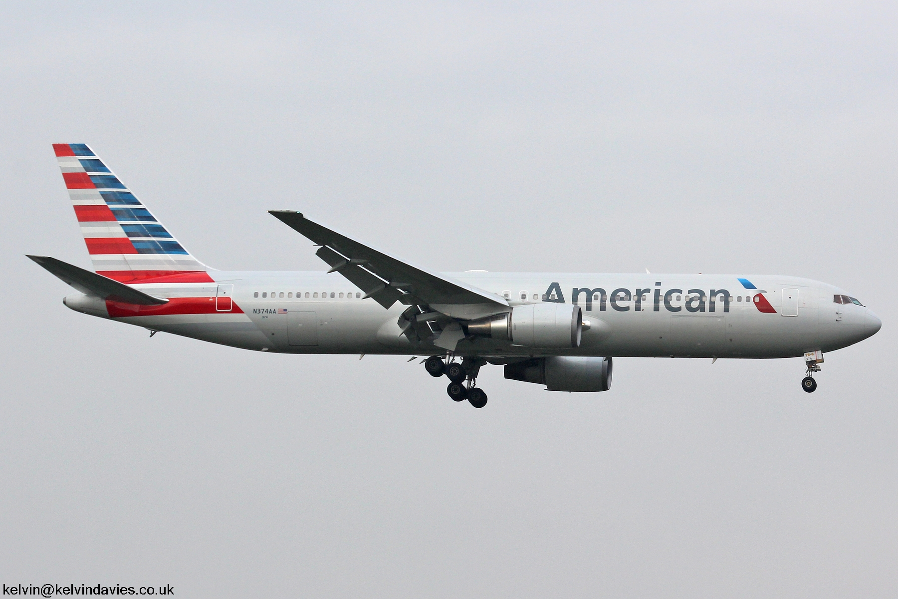 American Airlines 767 N374AA