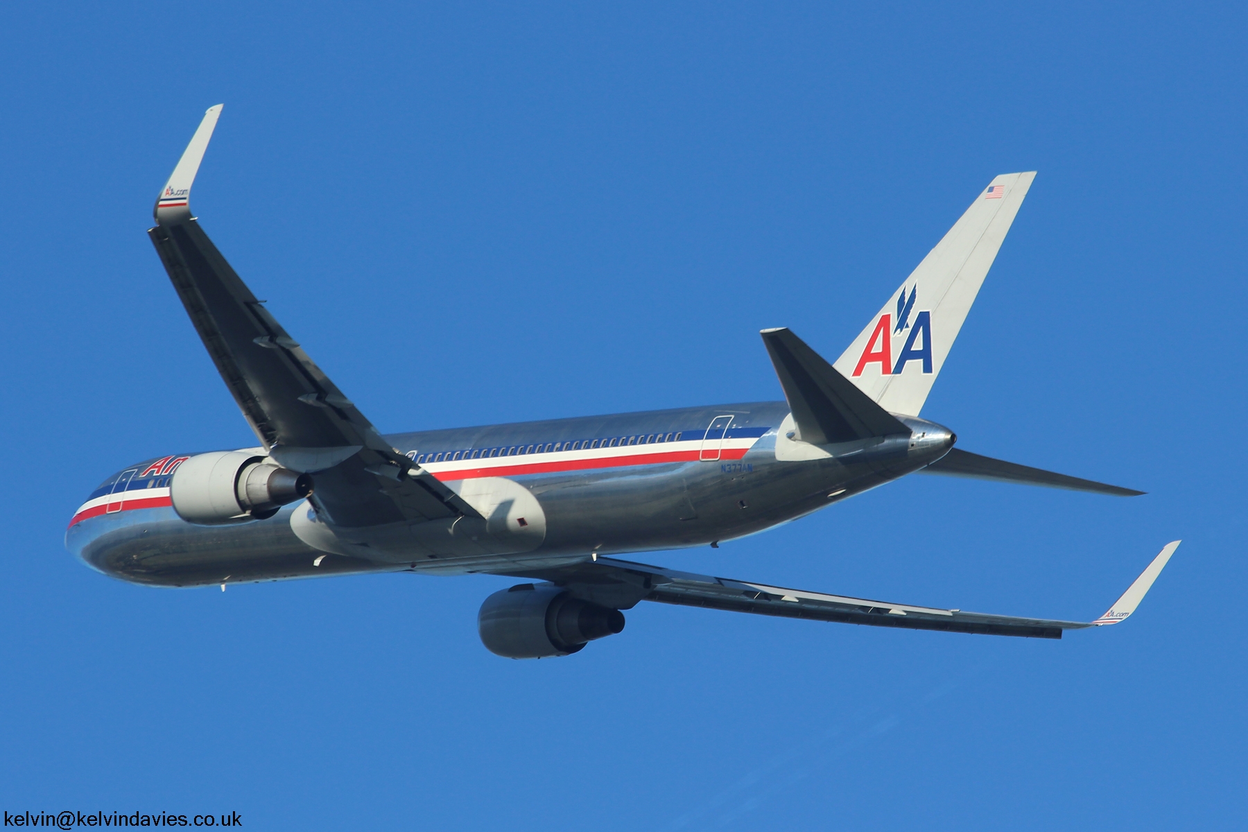American Airlines 767 N377AN