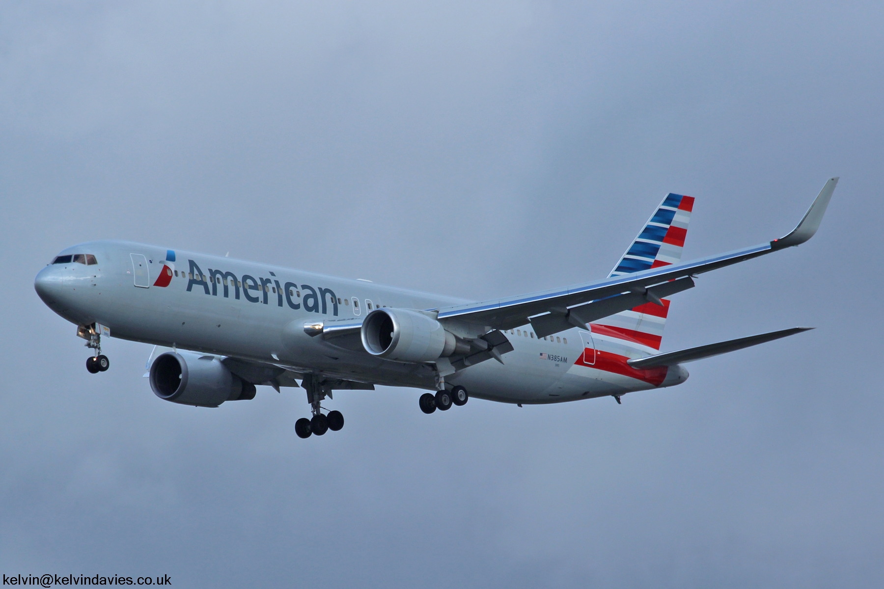 American Airlines 767 N385AM
