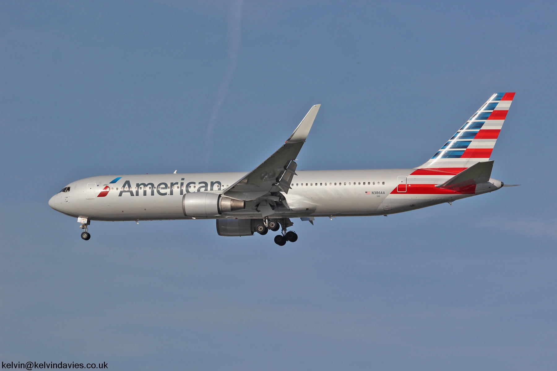 American Airlines 767 N386AA