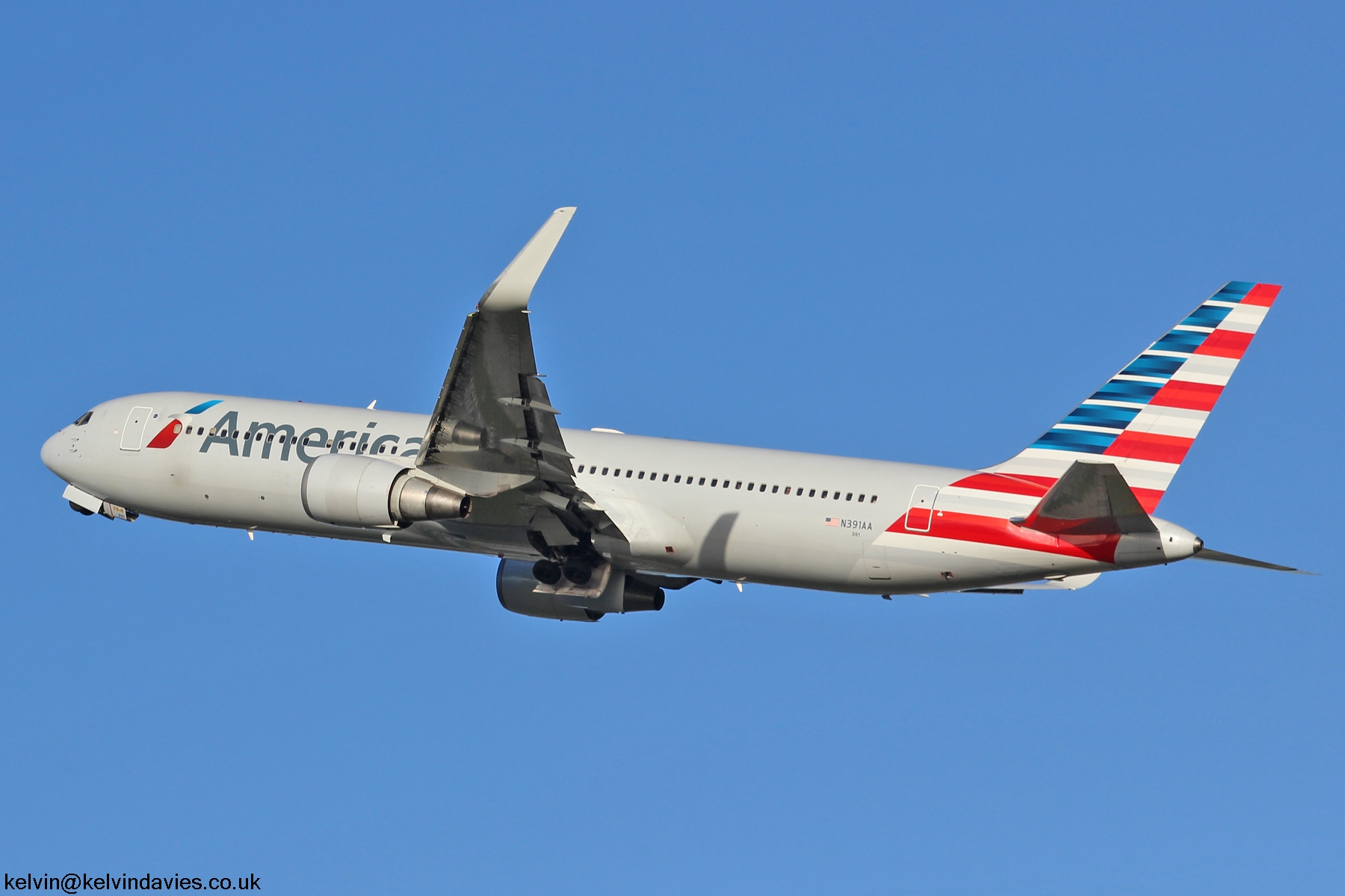 American Airlines 767 N391AA