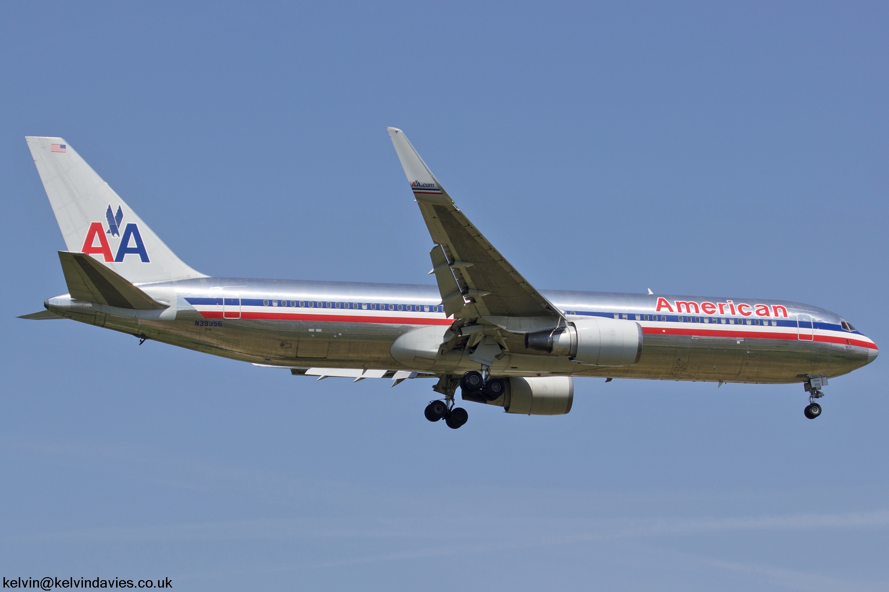 American Airlines 767 N39356